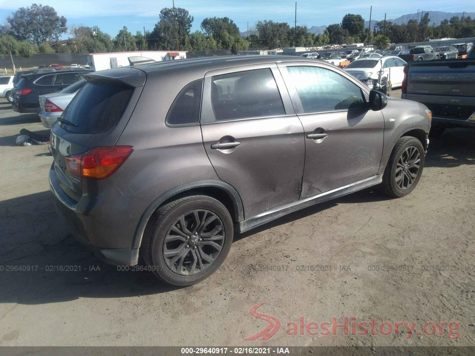 JA4AP3AUXHZ069122 2017 MITSUBISHI OUTLANDER SPORT