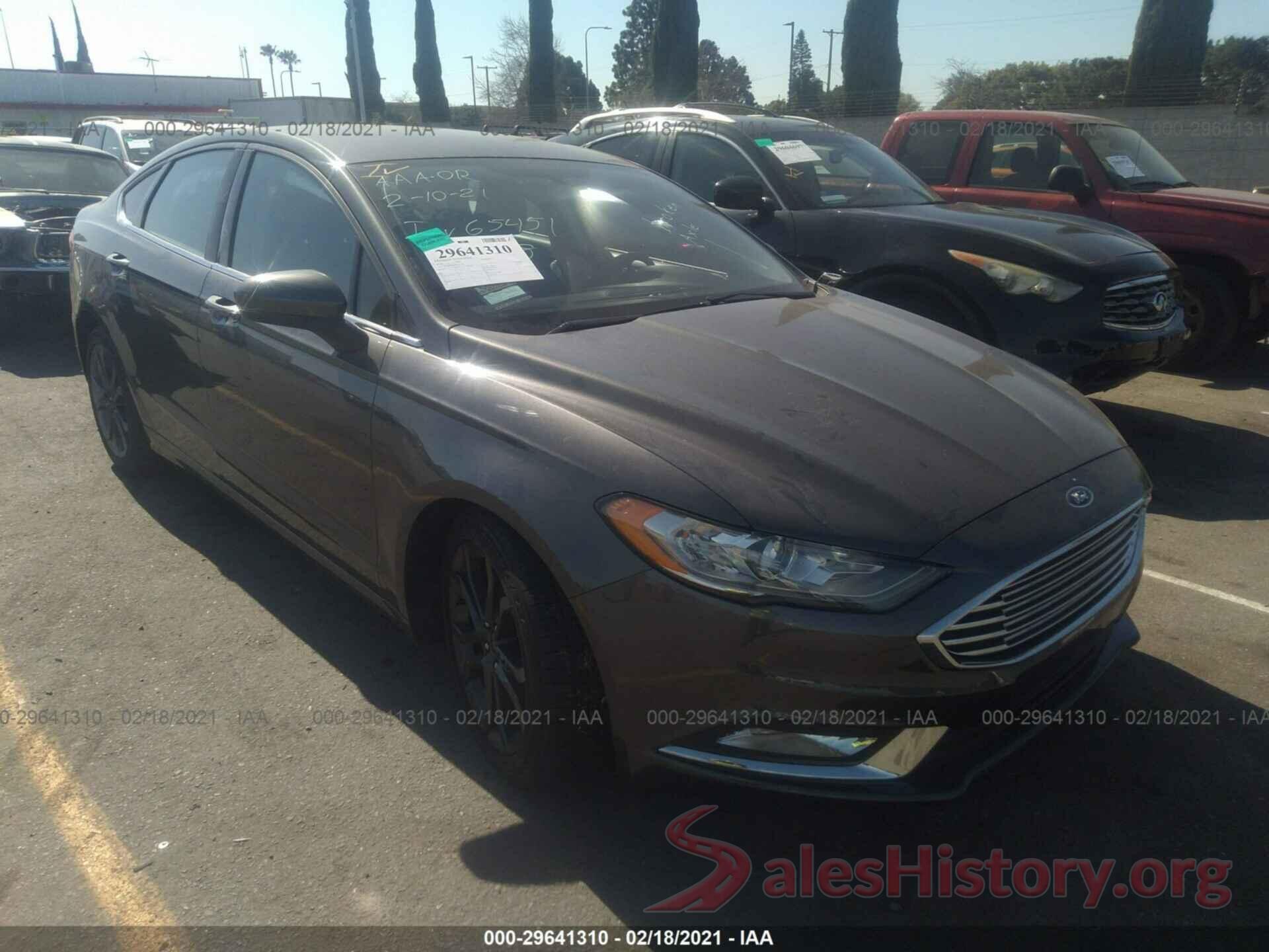 3FA6P0H77JR181158 2018 FORD FUSION