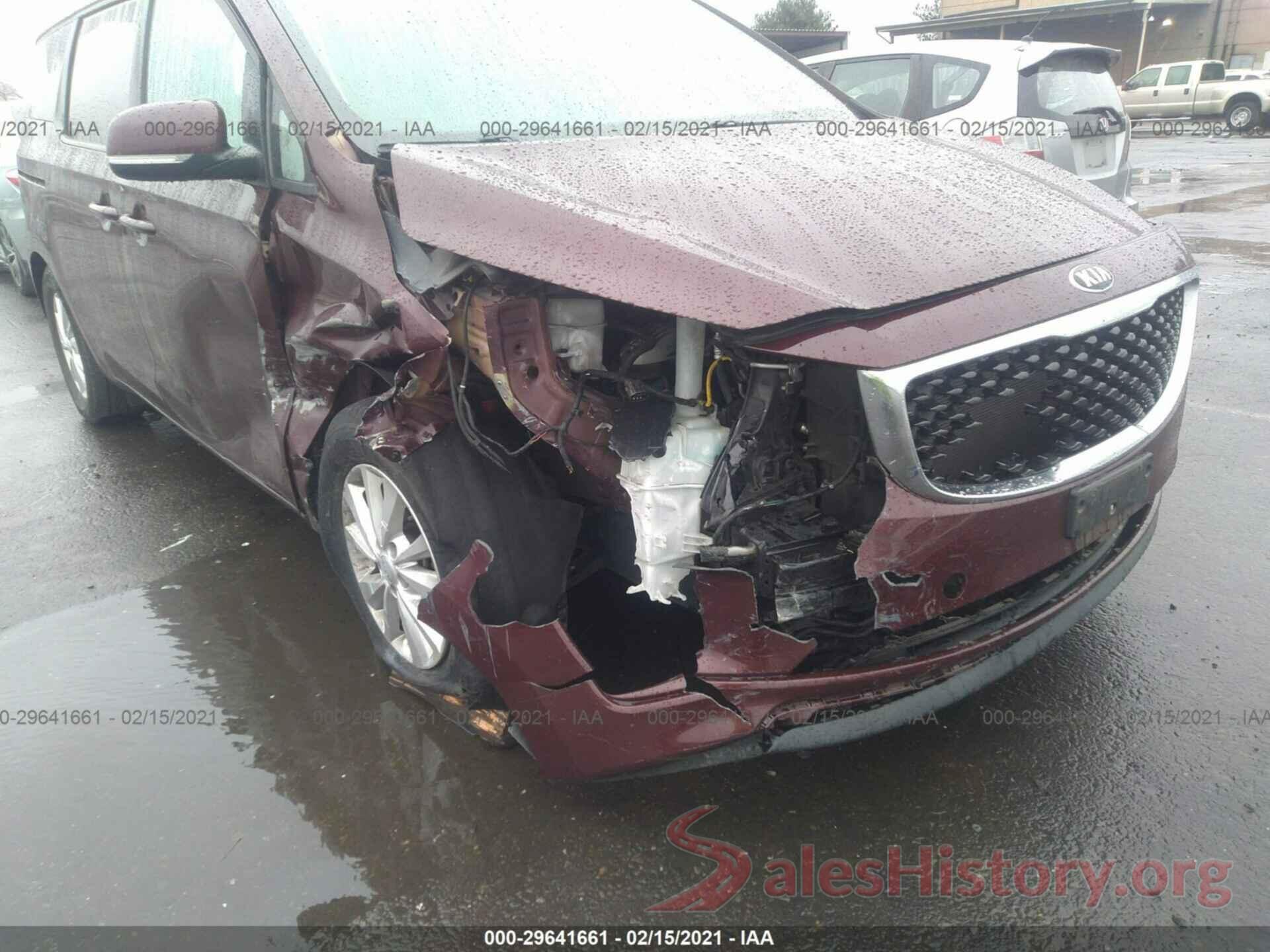 KNDMB5C1XG6121333 2016 KIA SEDONA