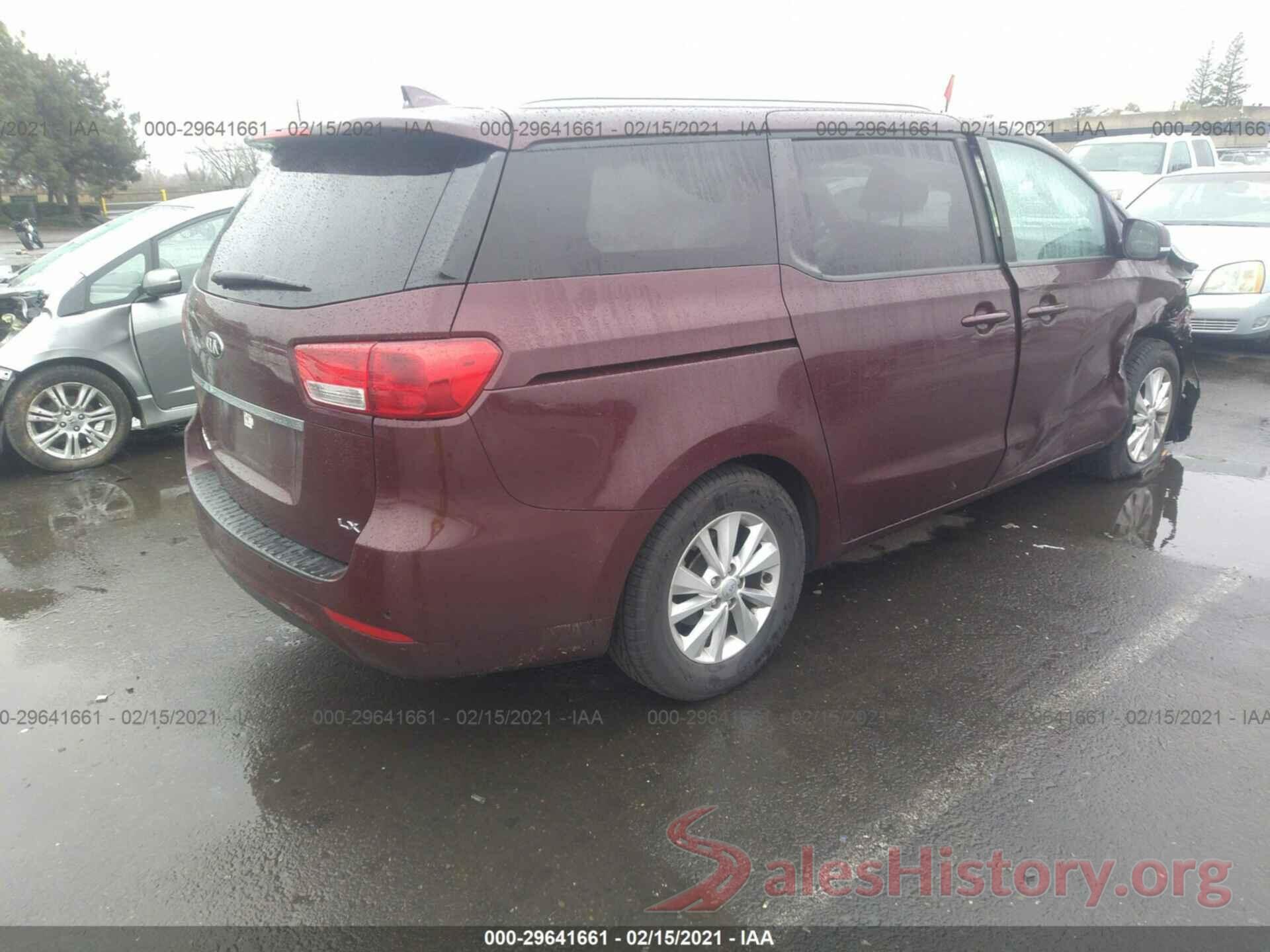 KNDMB5C1XG6121333 2016 KIA SEDONA