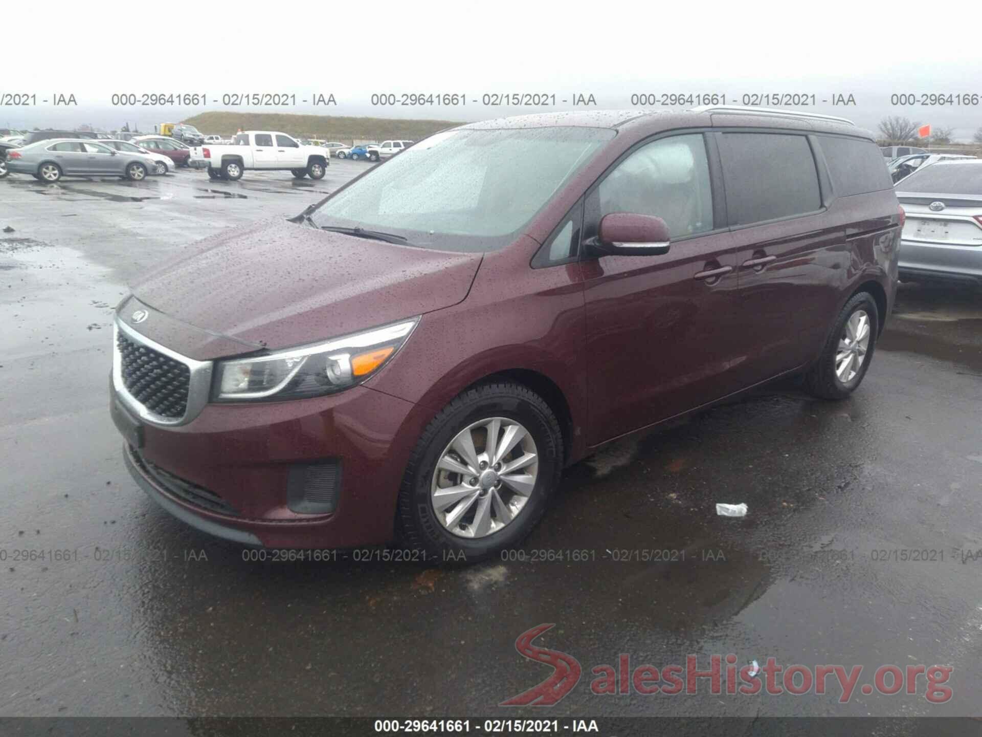 KNDMB5C1XG6121333 2016 KIA SEDONA