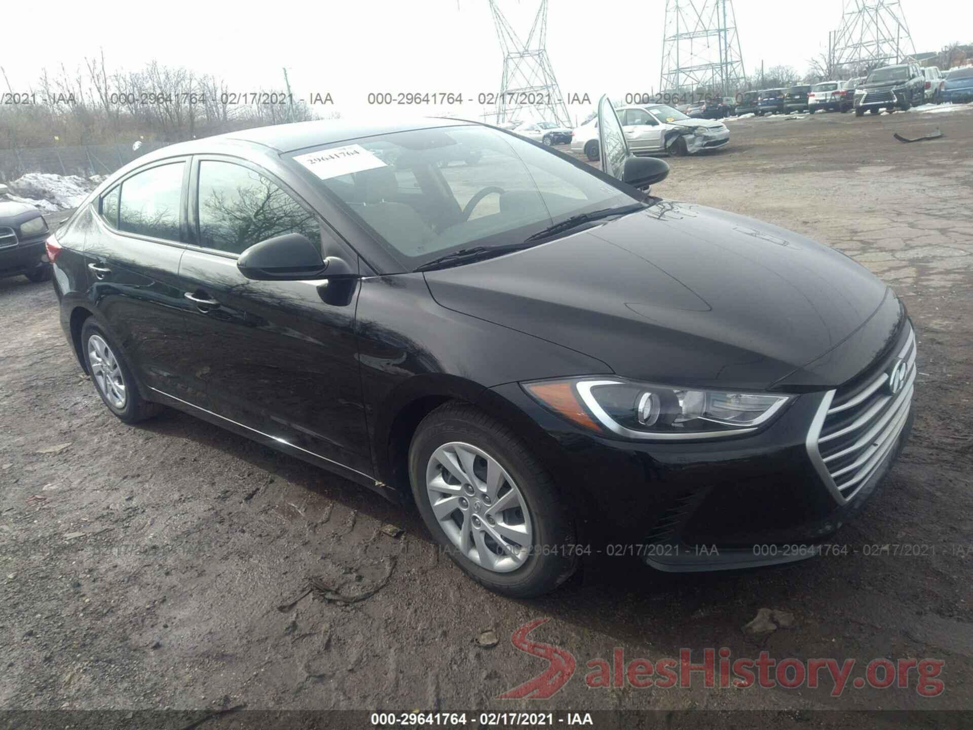 5NPD74LF1JH280620 2018 HYUNDAI ELANTRA