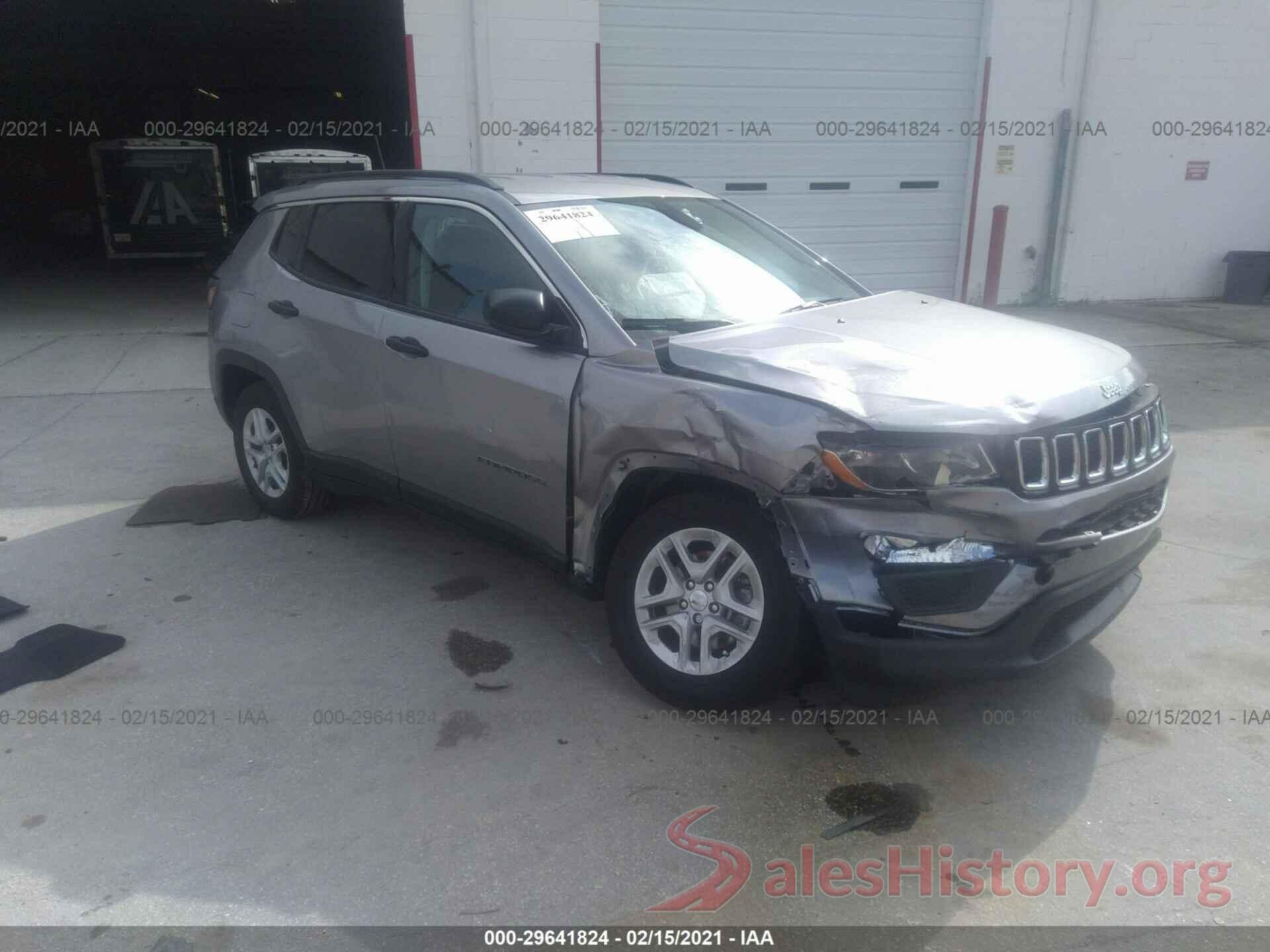 3C4NJCAB3LT121682 2020 JEEP COMPASS