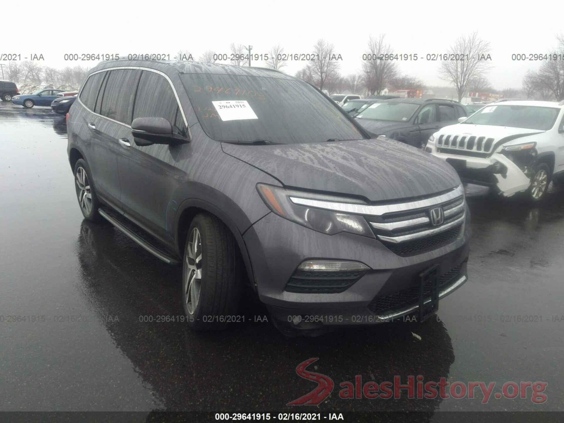 5FNYF6H93GB055349 2016 HONDA PILOT