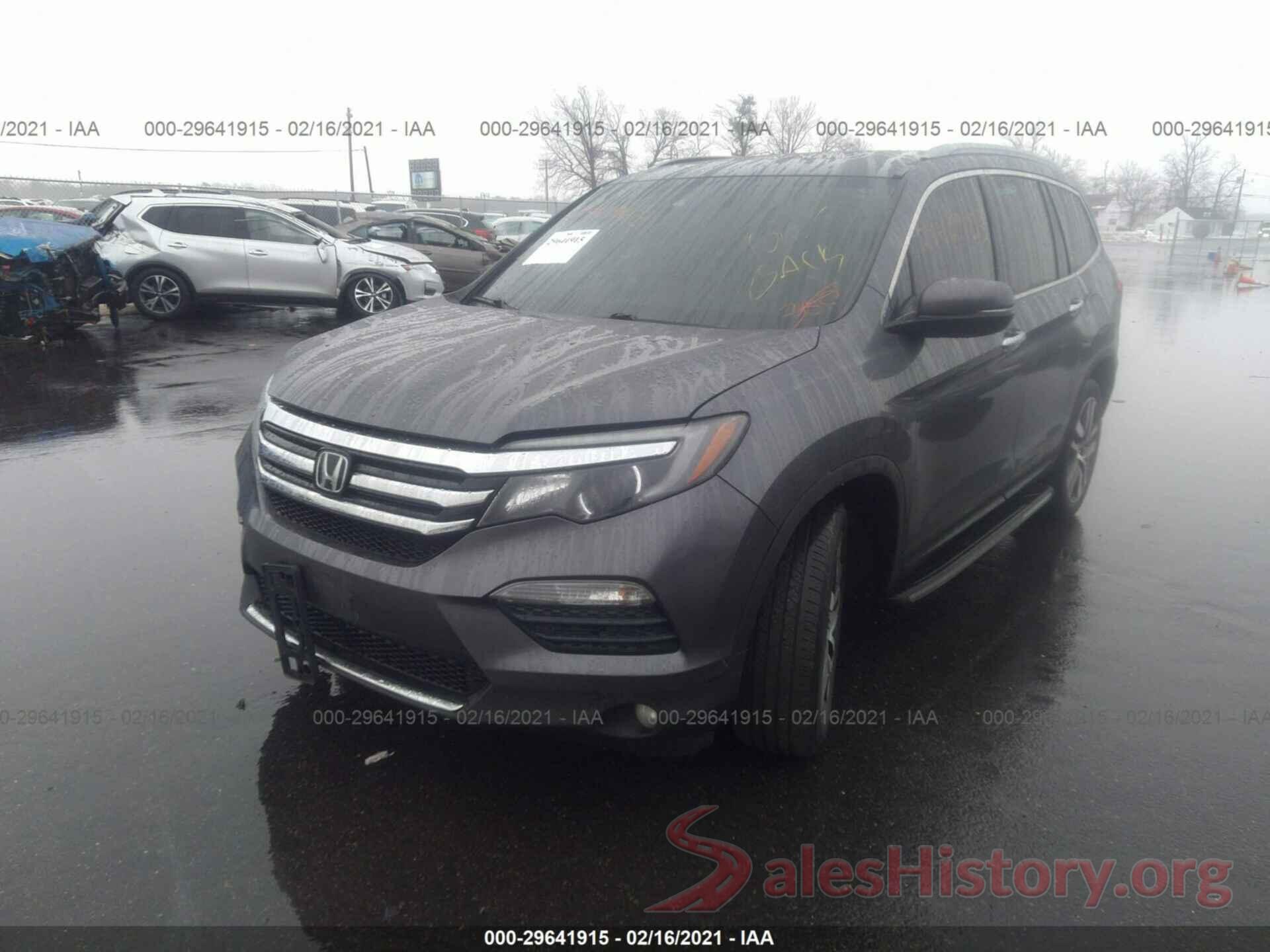 5FNYF6H93GB055349 2016 HONDA PILOT