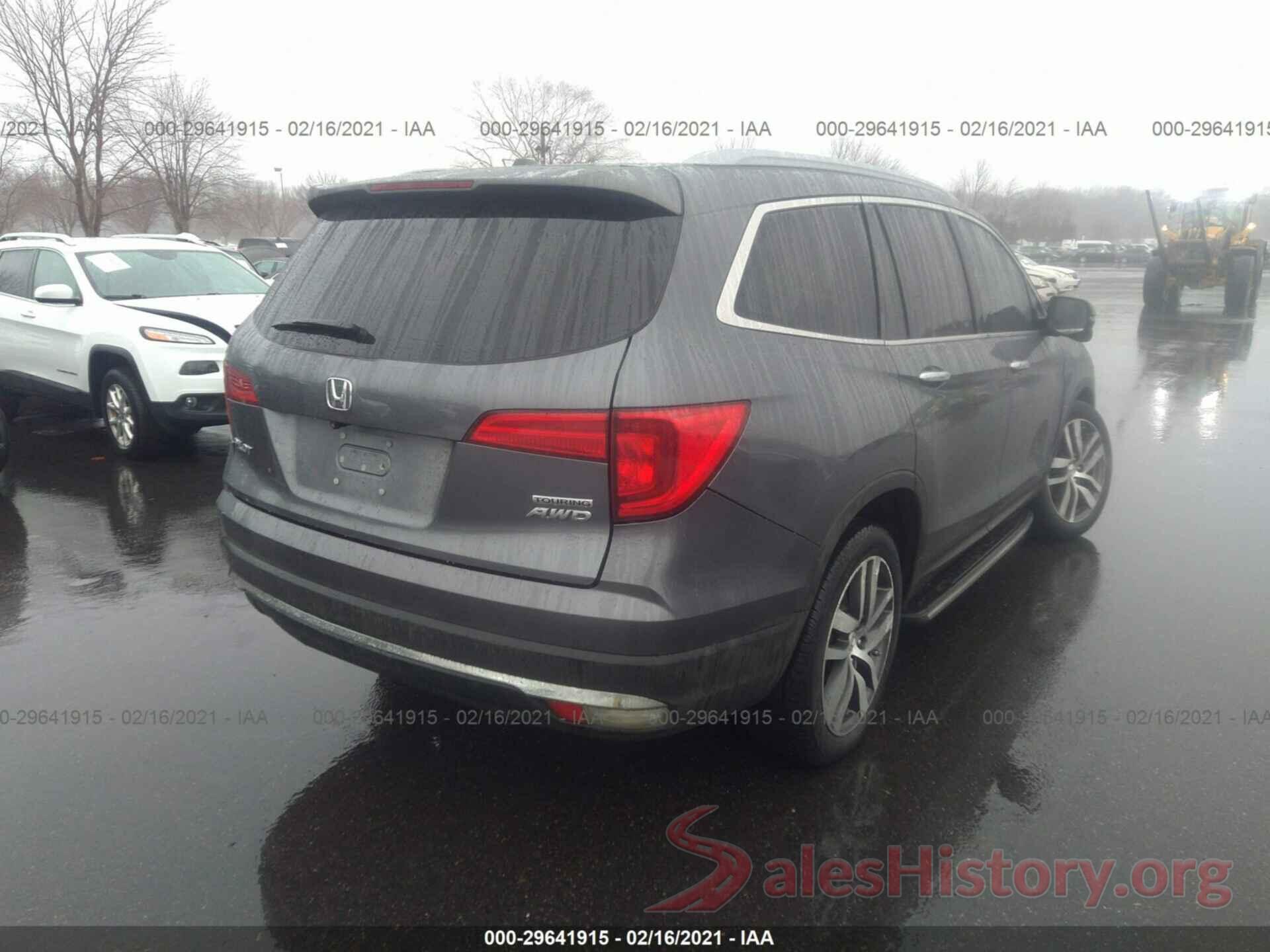 5FNYF6H93GB055349 2016 HONDA PILOT