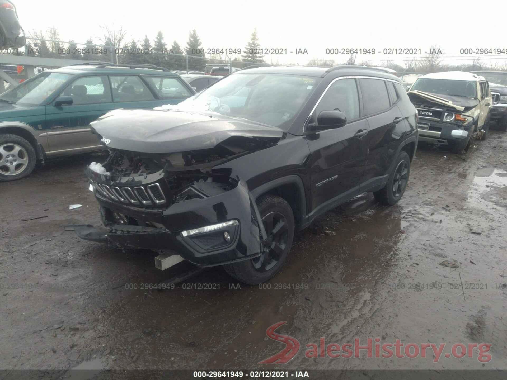 3C4NJDBB2HT640010 2017 JEEP COMPASS