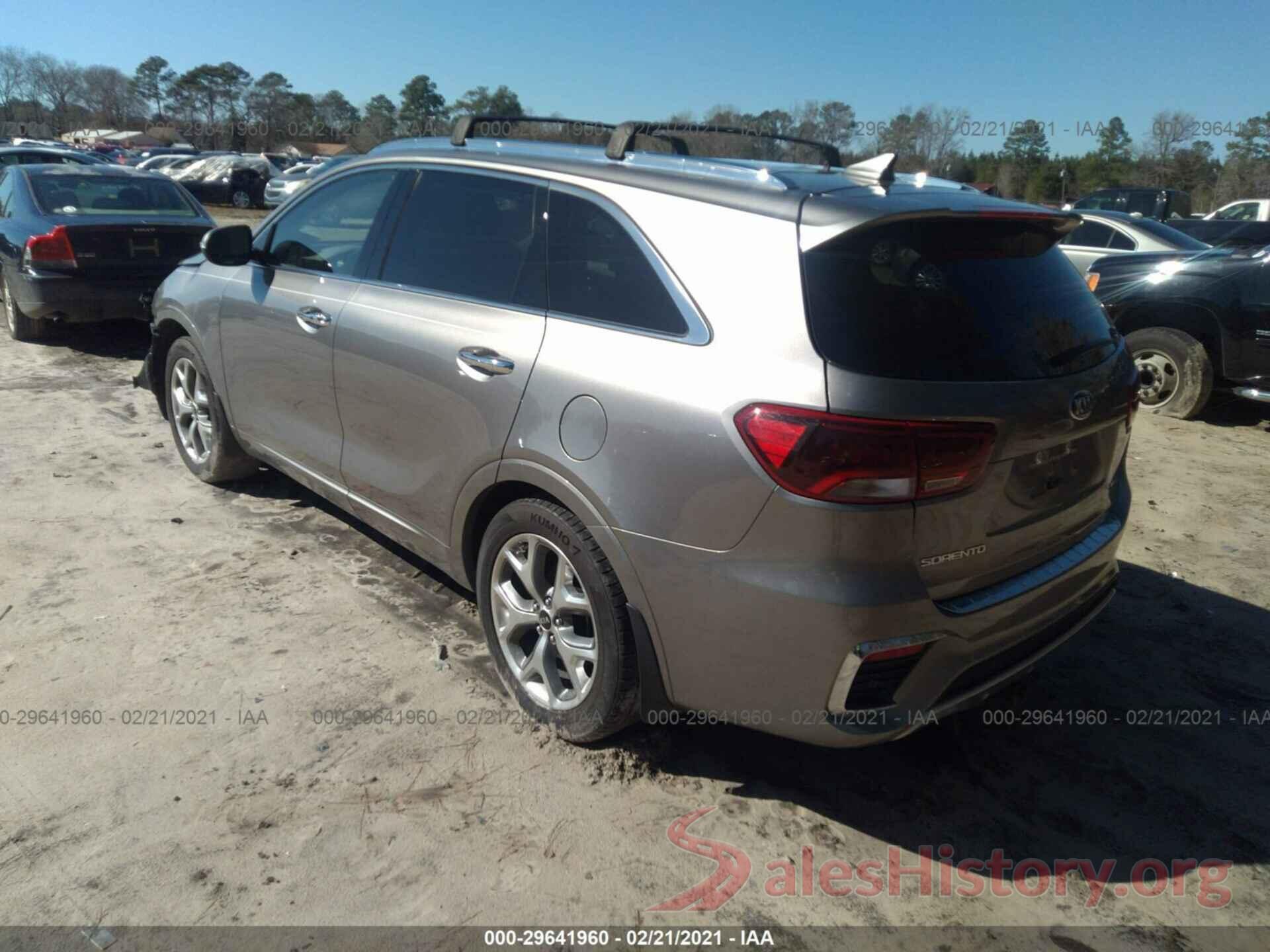 5XYPK4A54KG497416 2019 KIA SORENTO