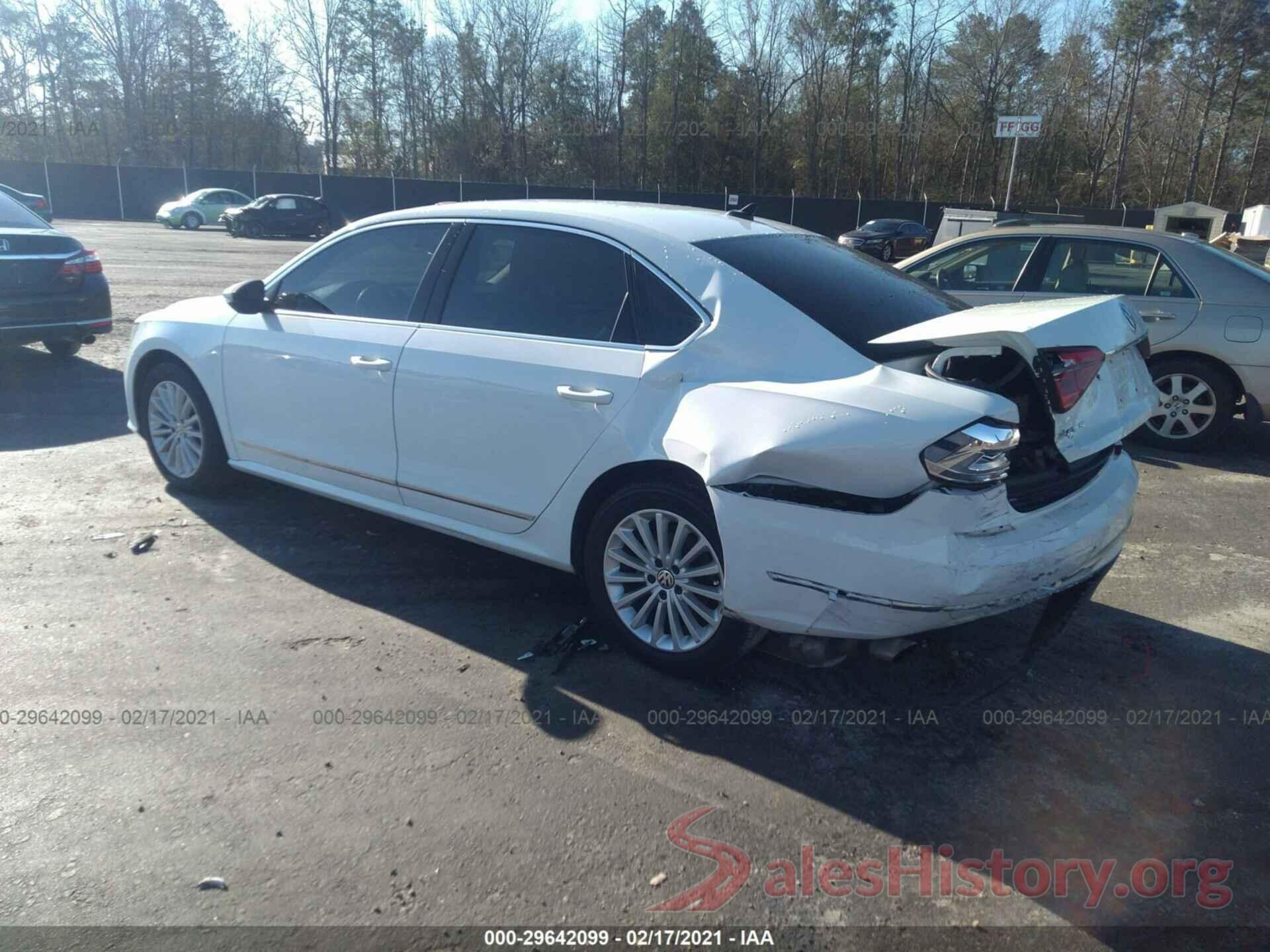 1VWBS7A36GC020361 2016 VOLKSWAGEN PASSAT