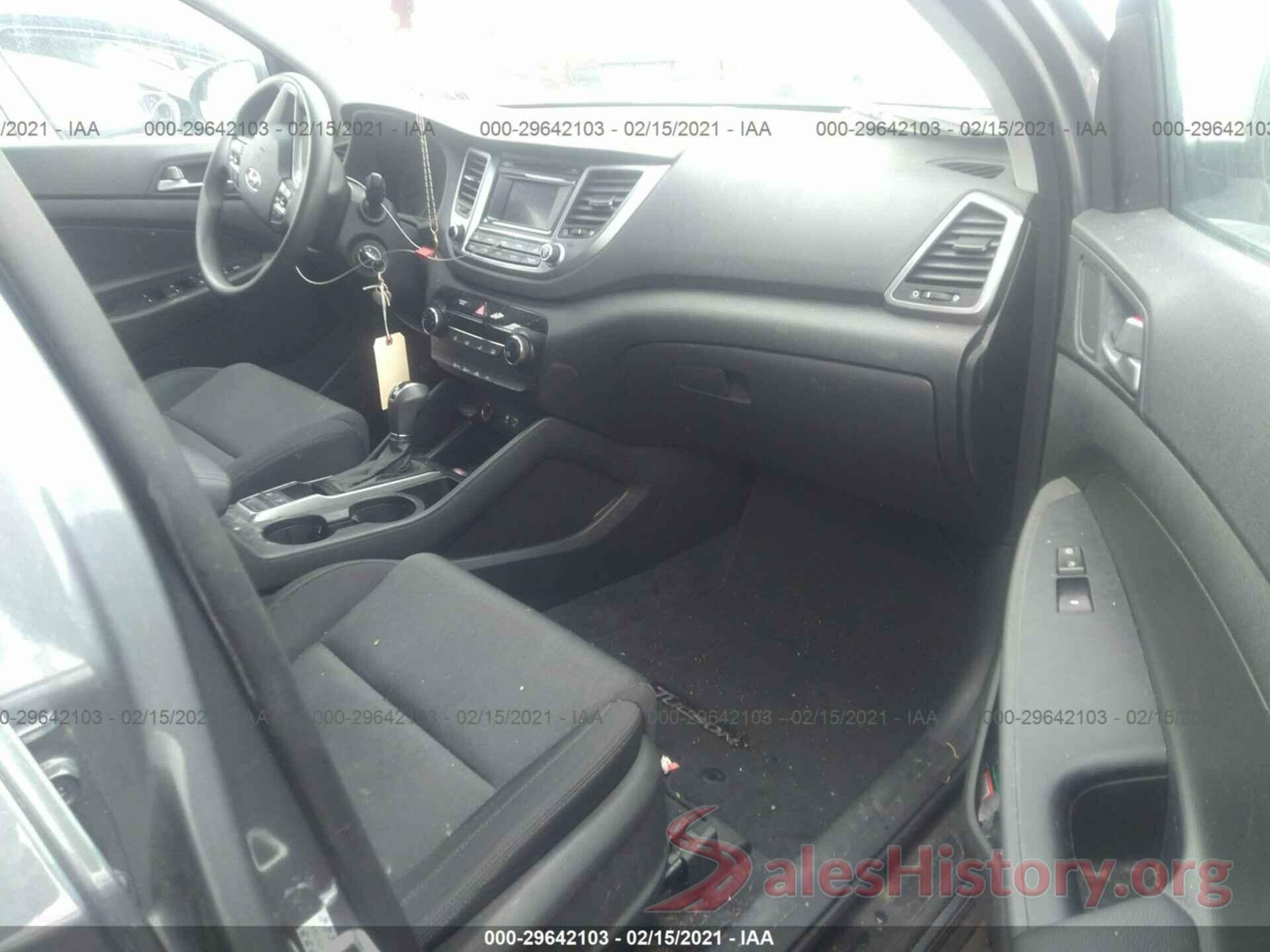 KM8J3CA44HU523200 2017 HYUNDAI TUCSON