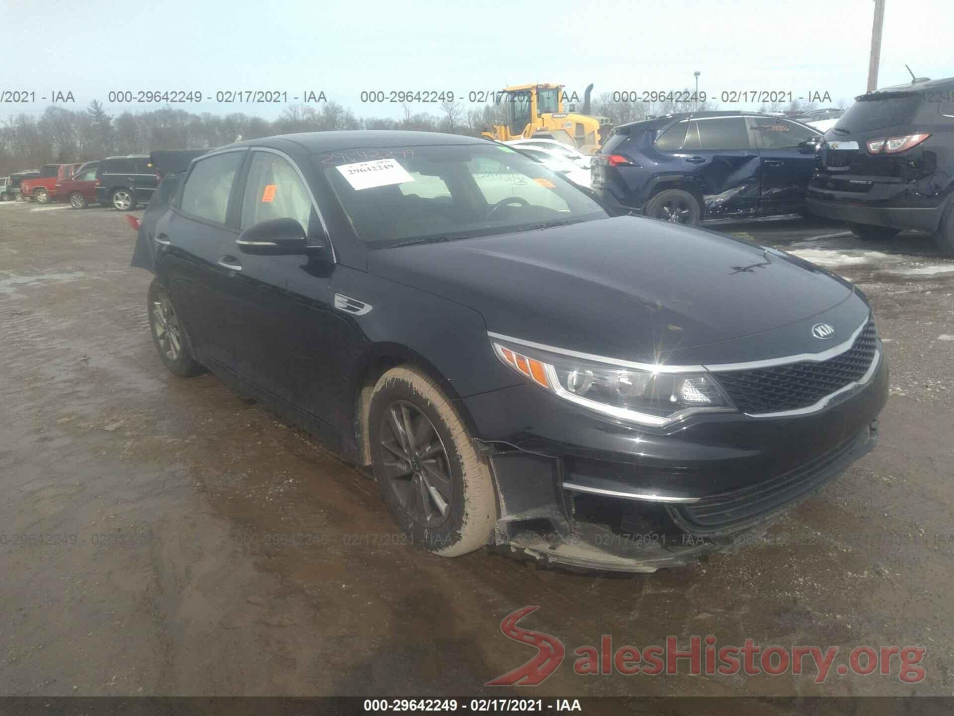 5XXGT4L11GG002687 2016 KIA OPTIMA