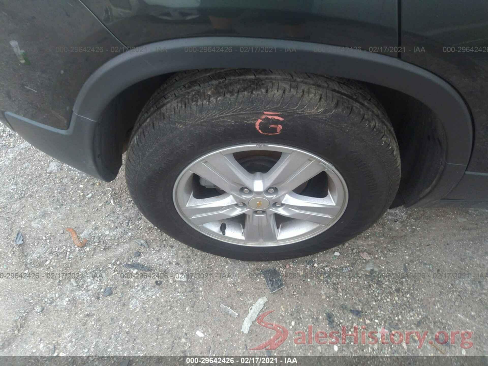 3GNCJNSB0LL208948 2020 CHEVROLET TRAX