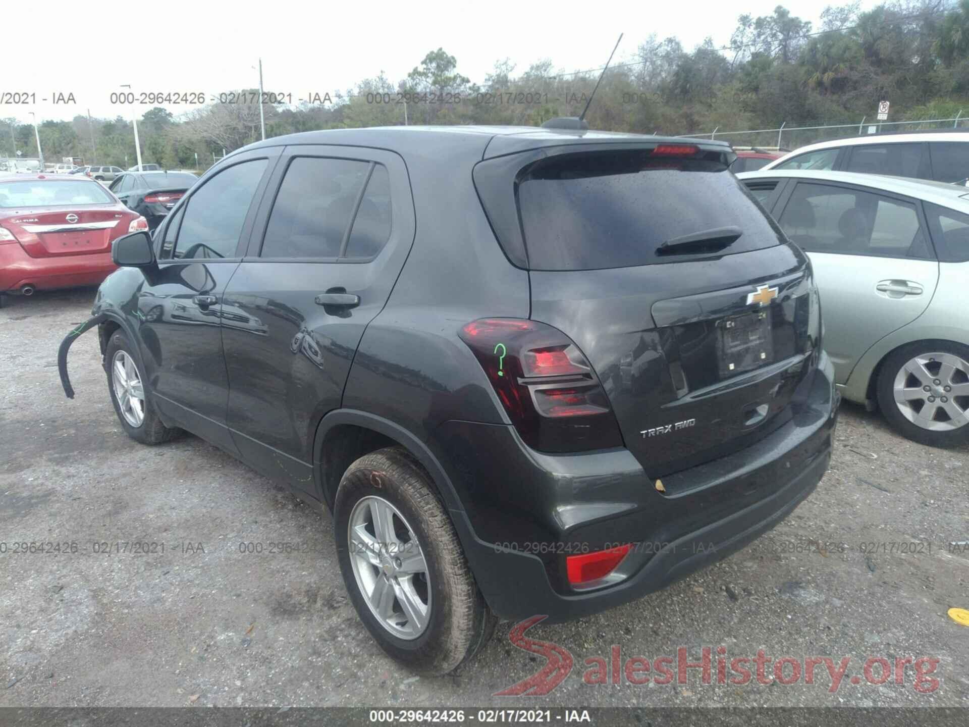 3GNCJNSB0LL208948 2020 CHEVROLET TRAX