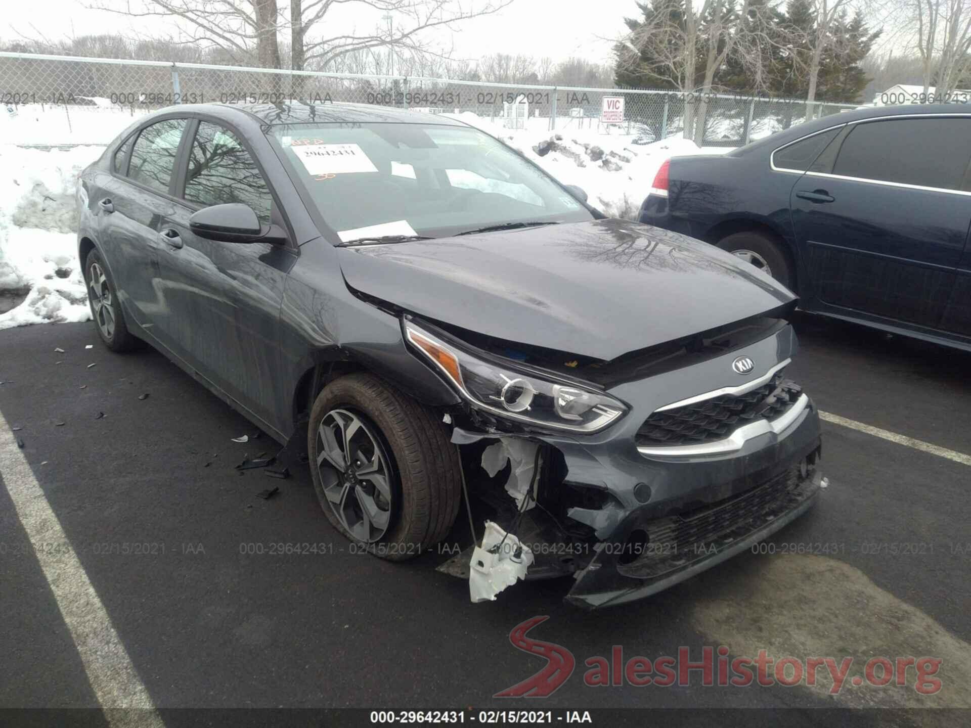 3KPF24AD9LE259305 2020 KIA FORTE