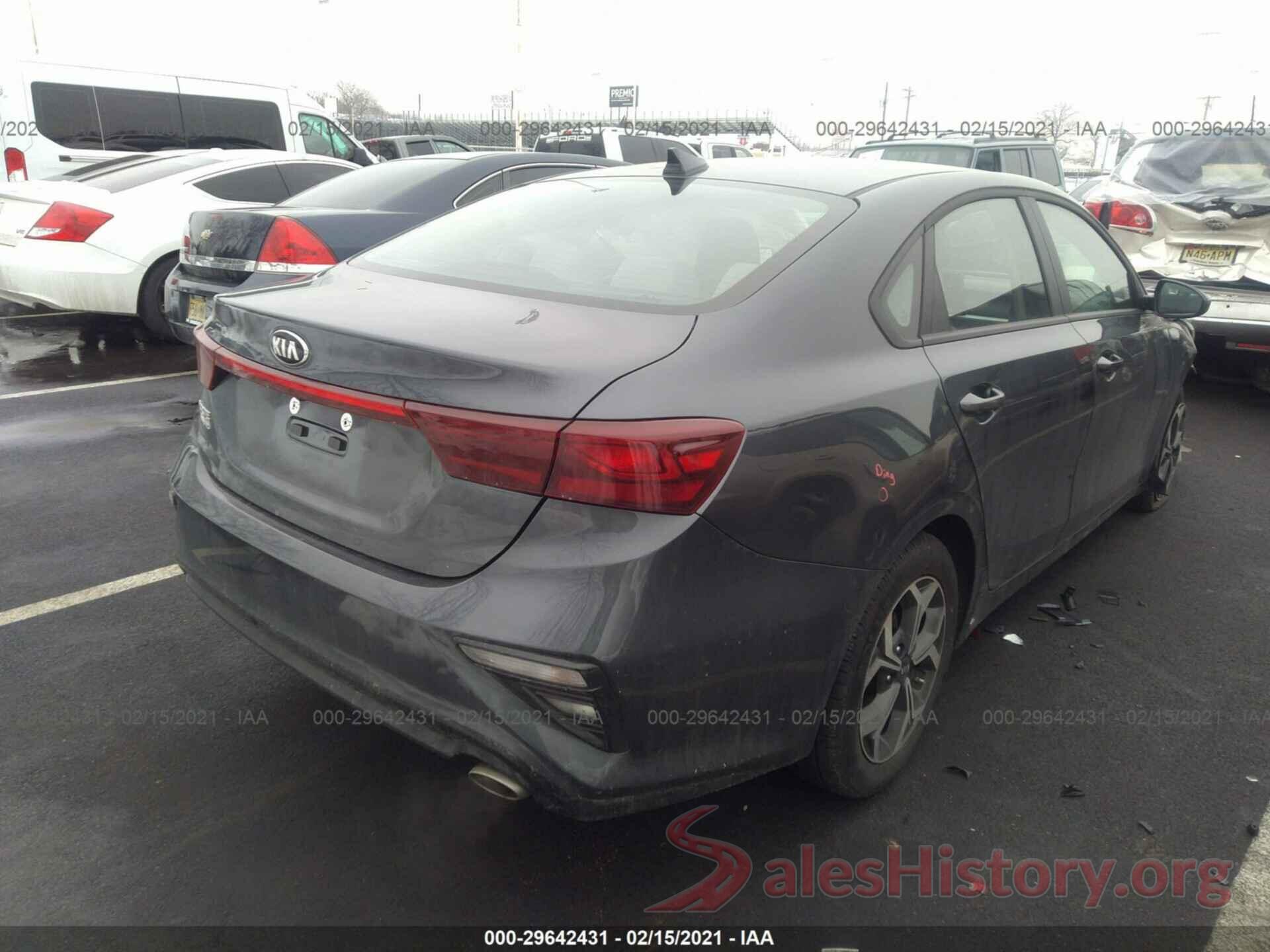 3KPF24AD9LE259305 2020 KIA FORTE