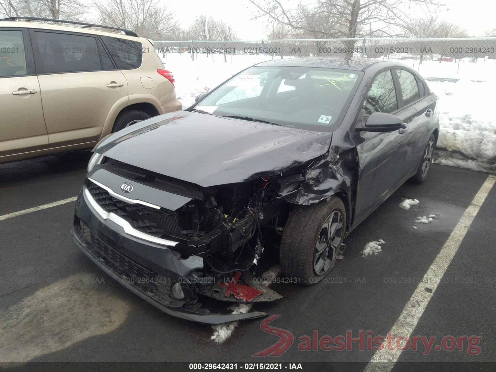 3KPF24AD9LE259305 2020 KIA FORTE