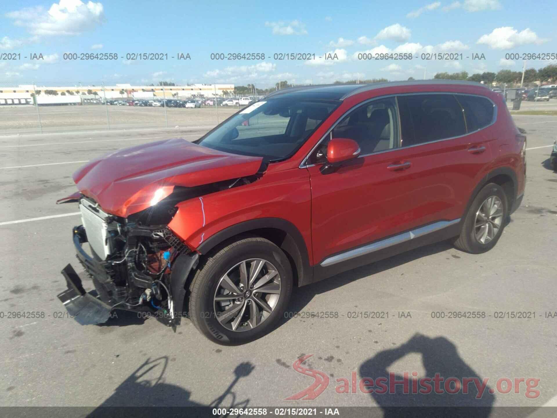 5NMS33ADXLH267153 2020 HYUNDAI SANTA FE