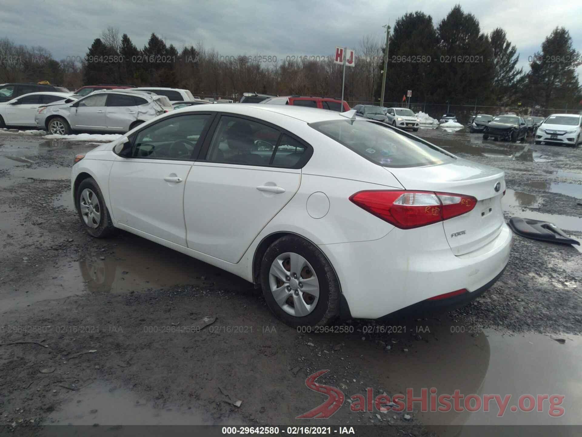 KNAFK4A68G5510962 2016 KIA FORTE