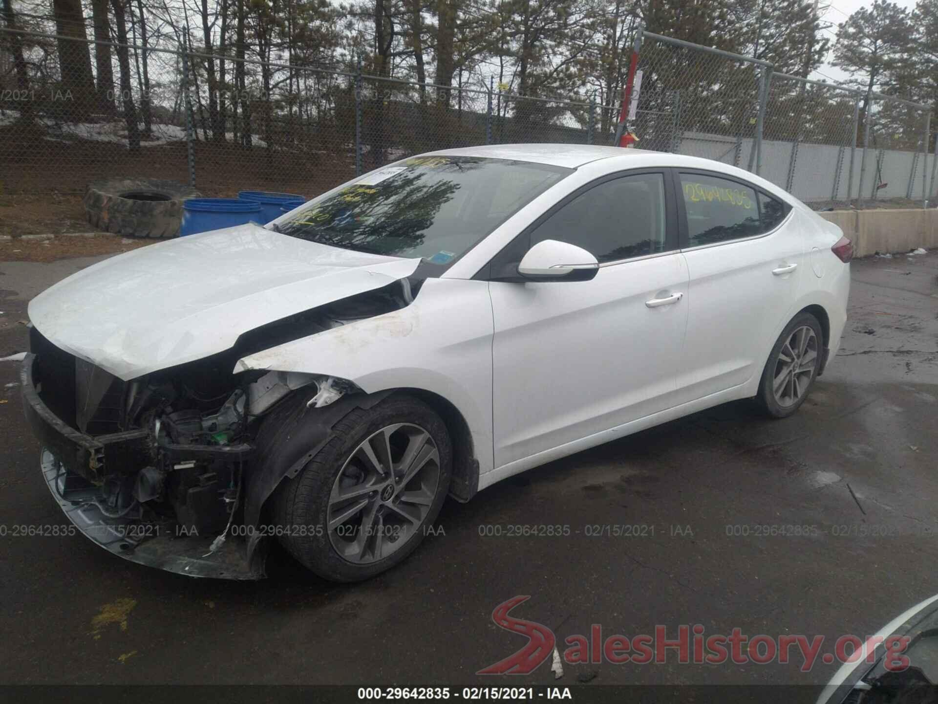 5NPD84LF9JH262301 2018 HYUNDAI ELANTRA