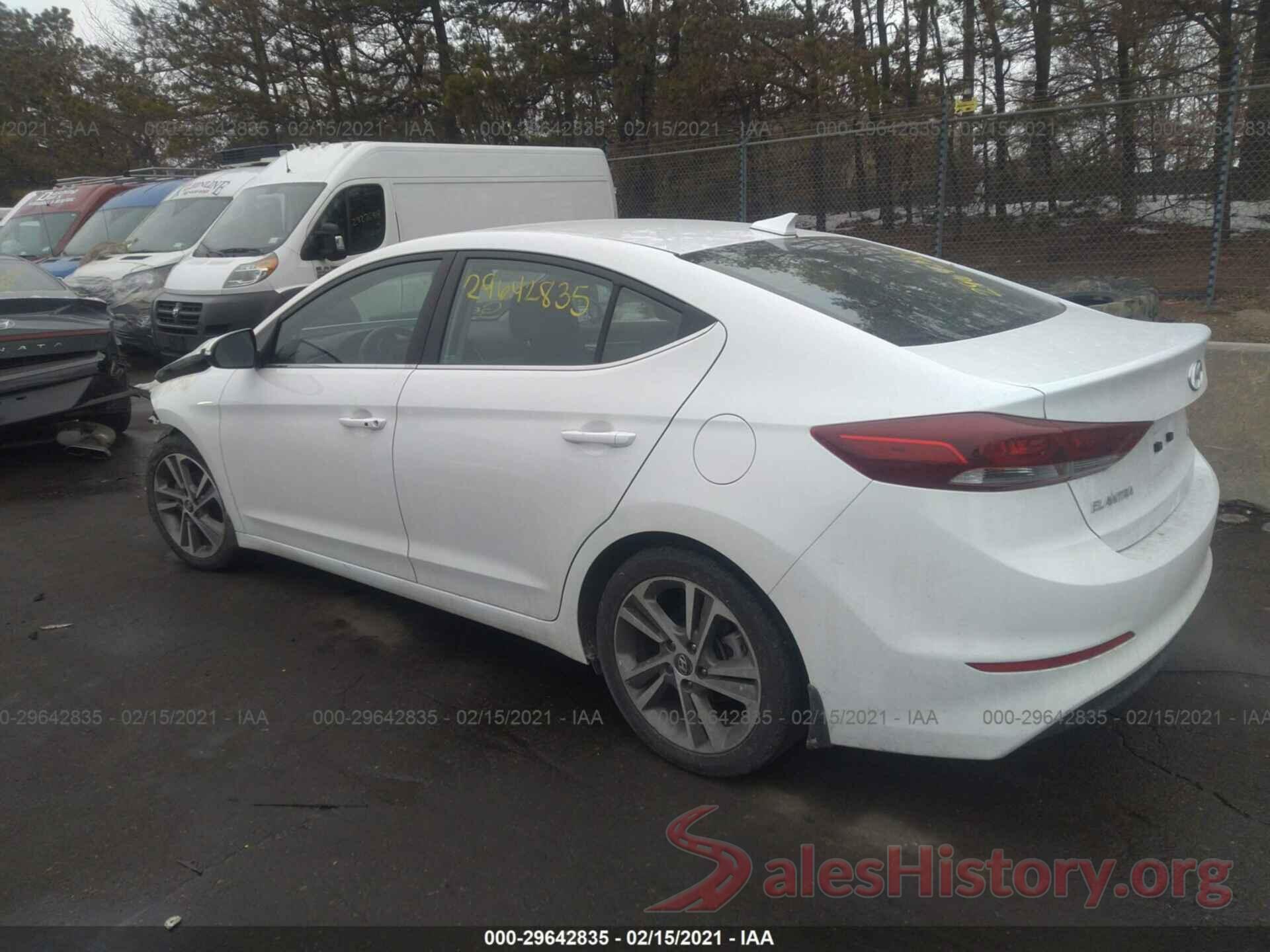 5NPD84LF9JH262301 2018 HYUNDAI ELANTRA