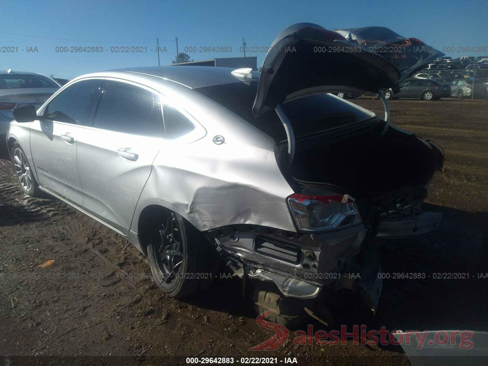 2G11X5SA0G9165588 2016 CHEVROLET IMPALA