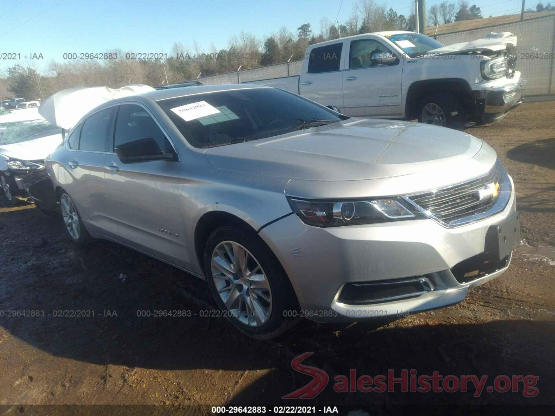 2G11X5SA0G9165588 2016 CHEVROLET IMPALA