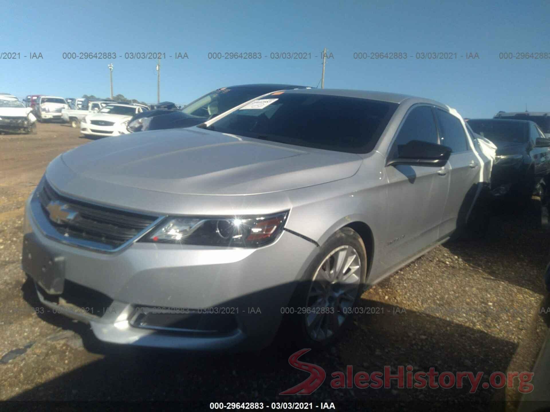 2G11X5SA0G9165588 2016 CHEVROLET IMPALA