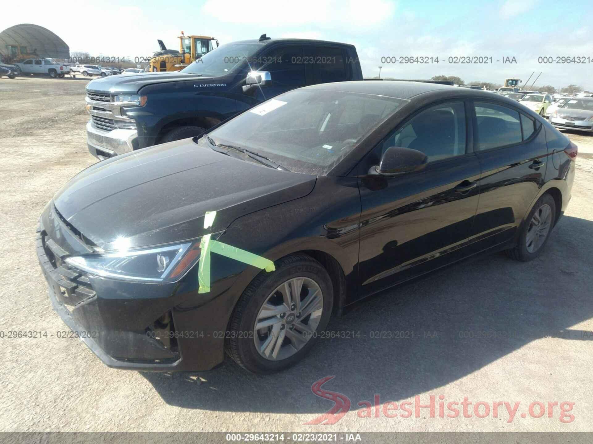 5NPD84LF7LH580887 2020 HYUNDAI ELANTRA