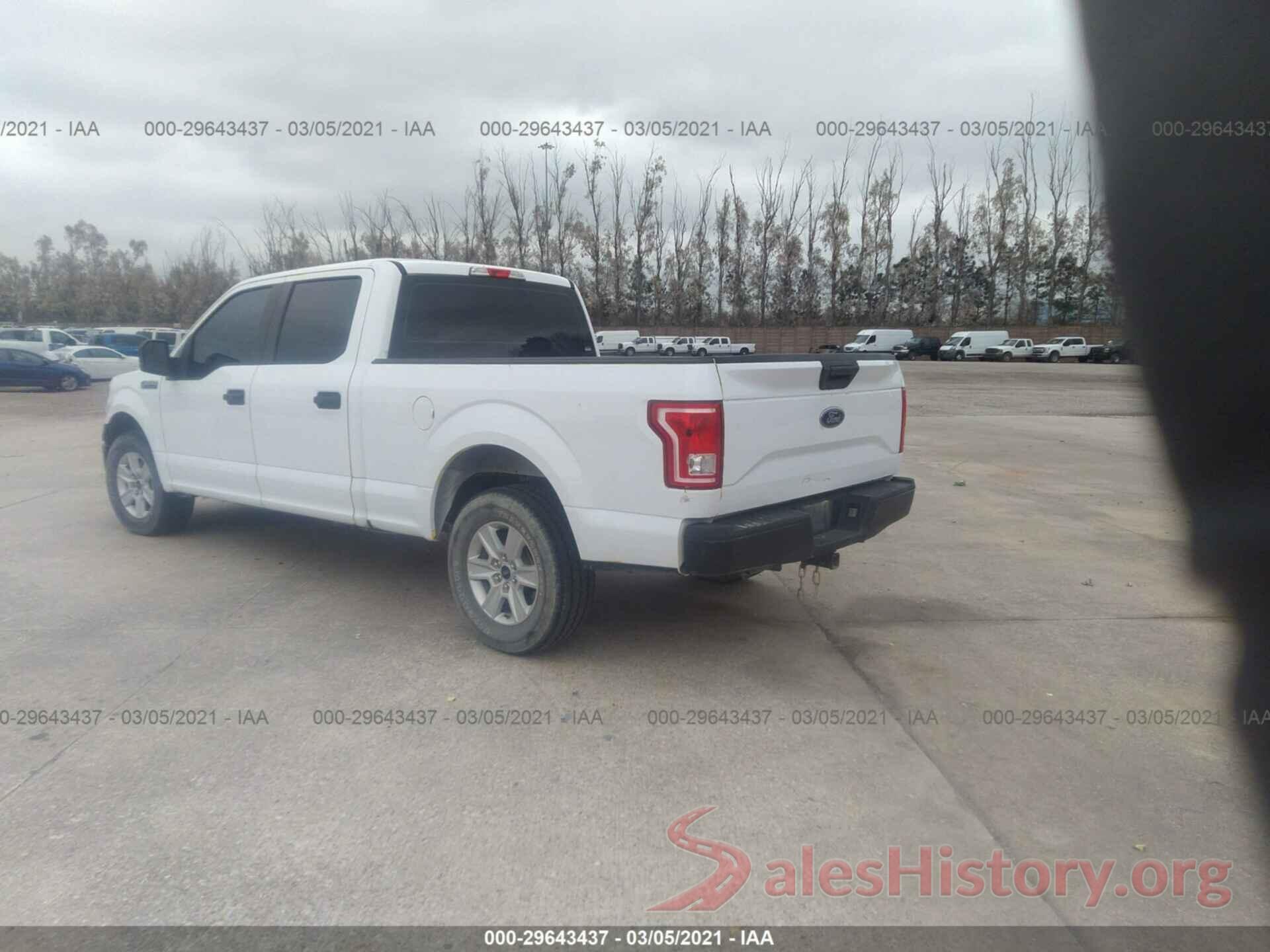 1FTFW1CG1GKE98280 2016 FORD F-150