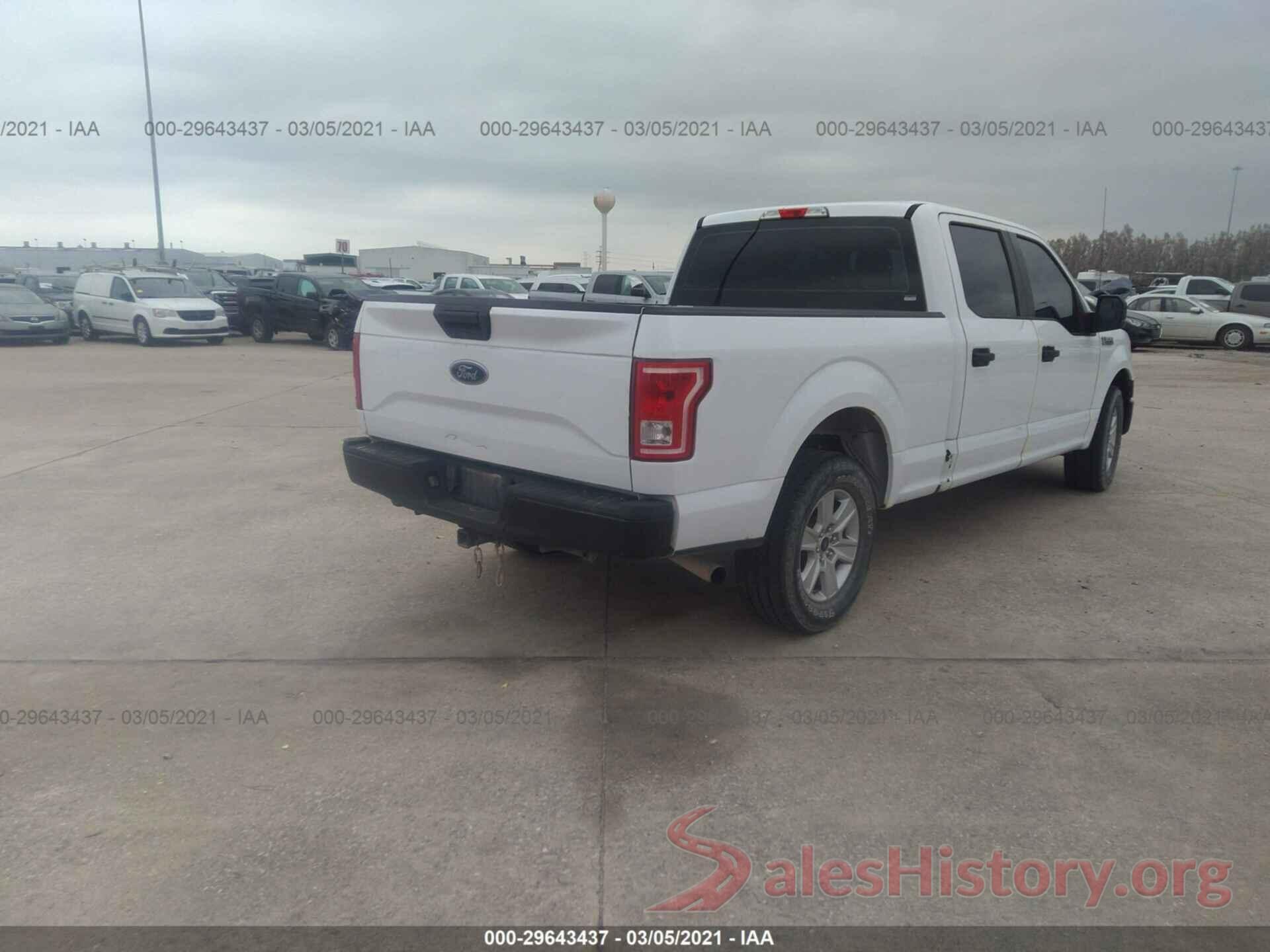 1FTFW1CG1GKE98280 2016 FORD F-150