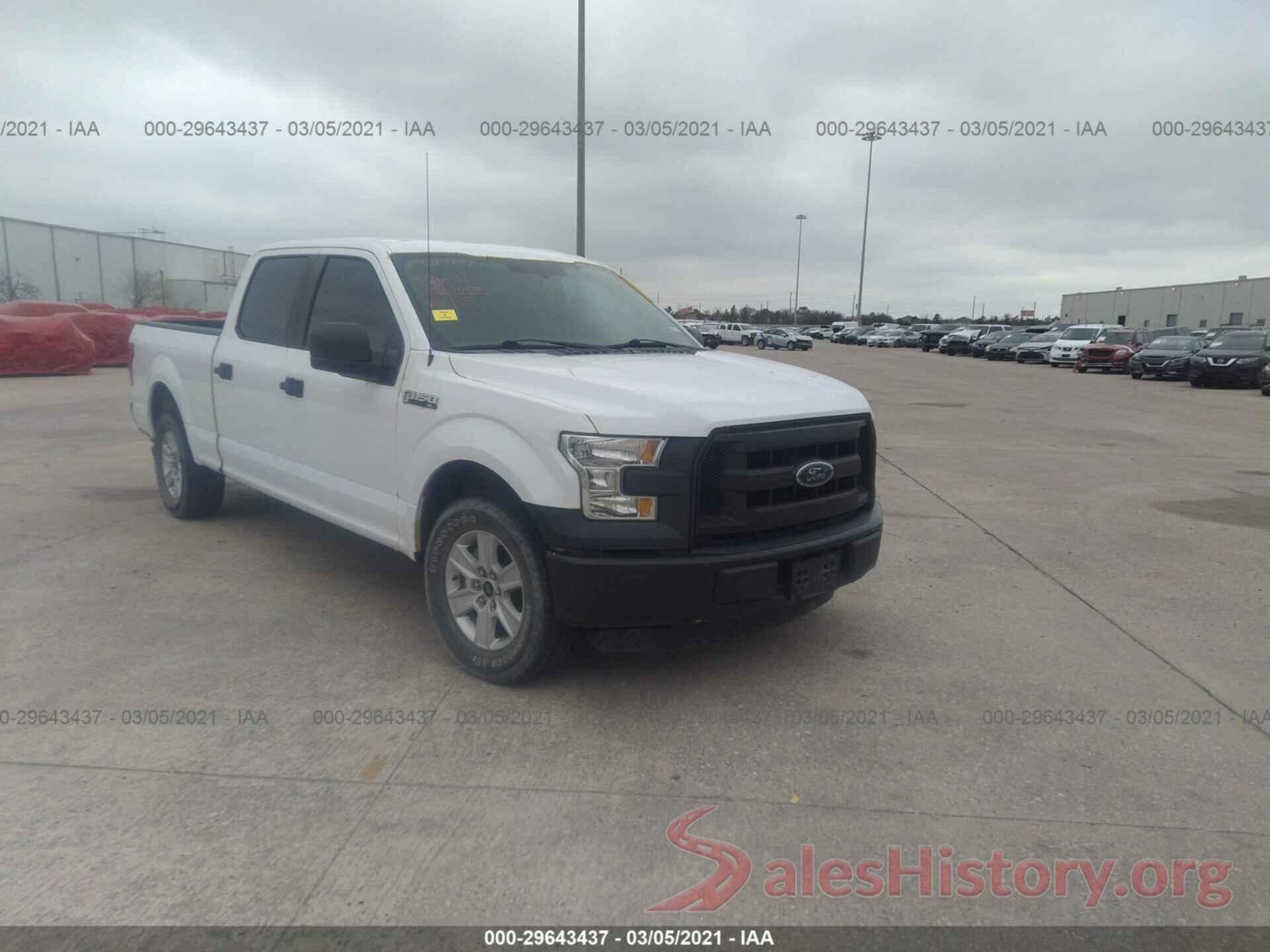 1FTFW1CG1GKE98280 2016 FORD F-150