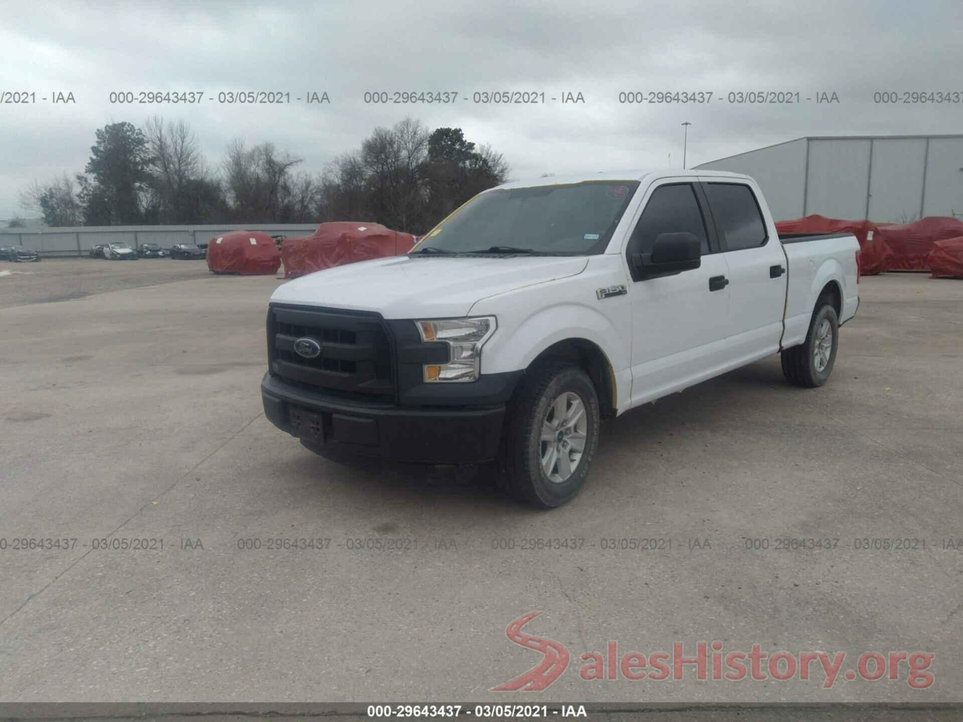 1FTFW1CG1GKE98280 2016 FORD F-150