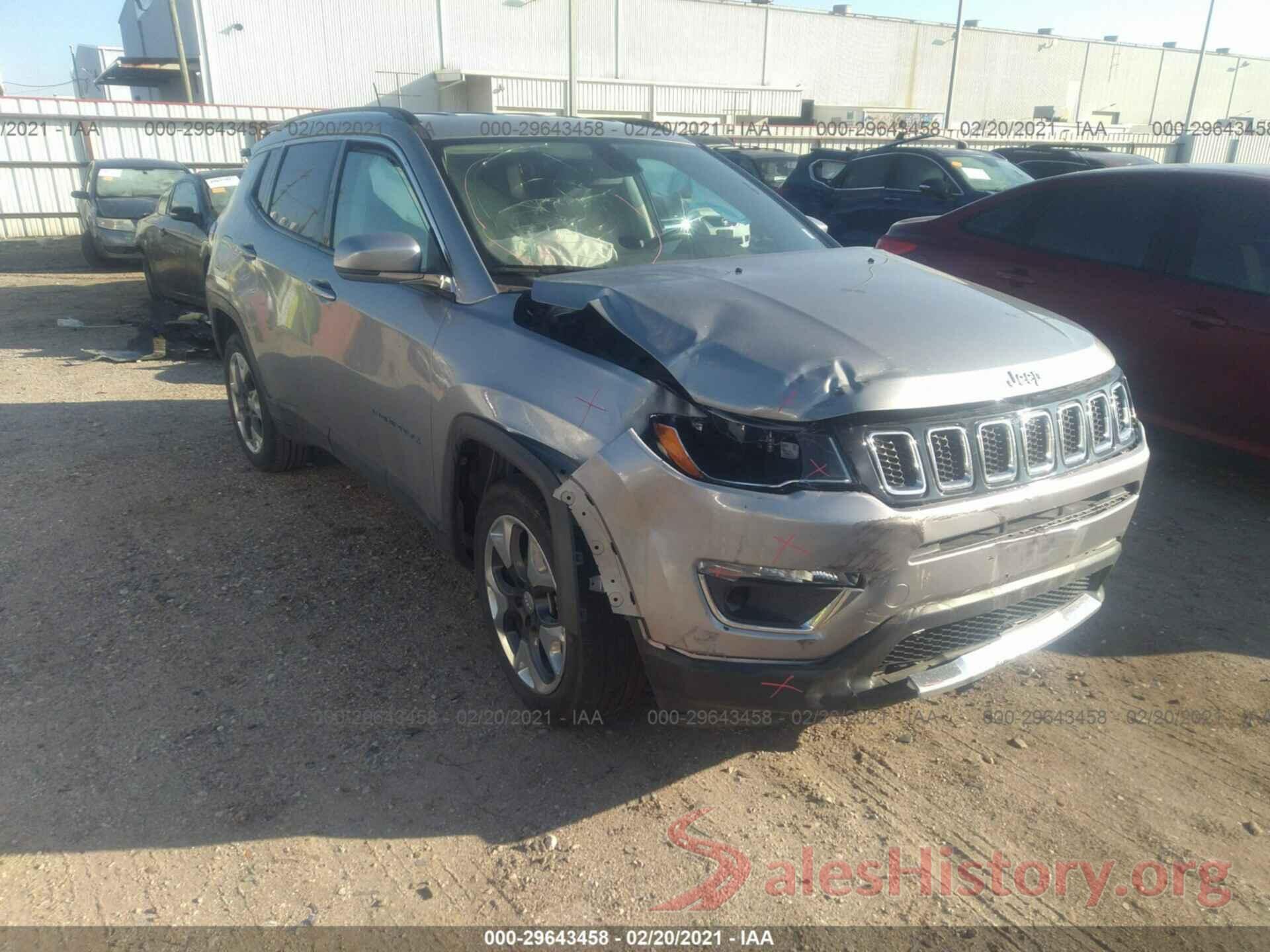 3C4NJCCB3LT187713 2020 JEEP COMPASS