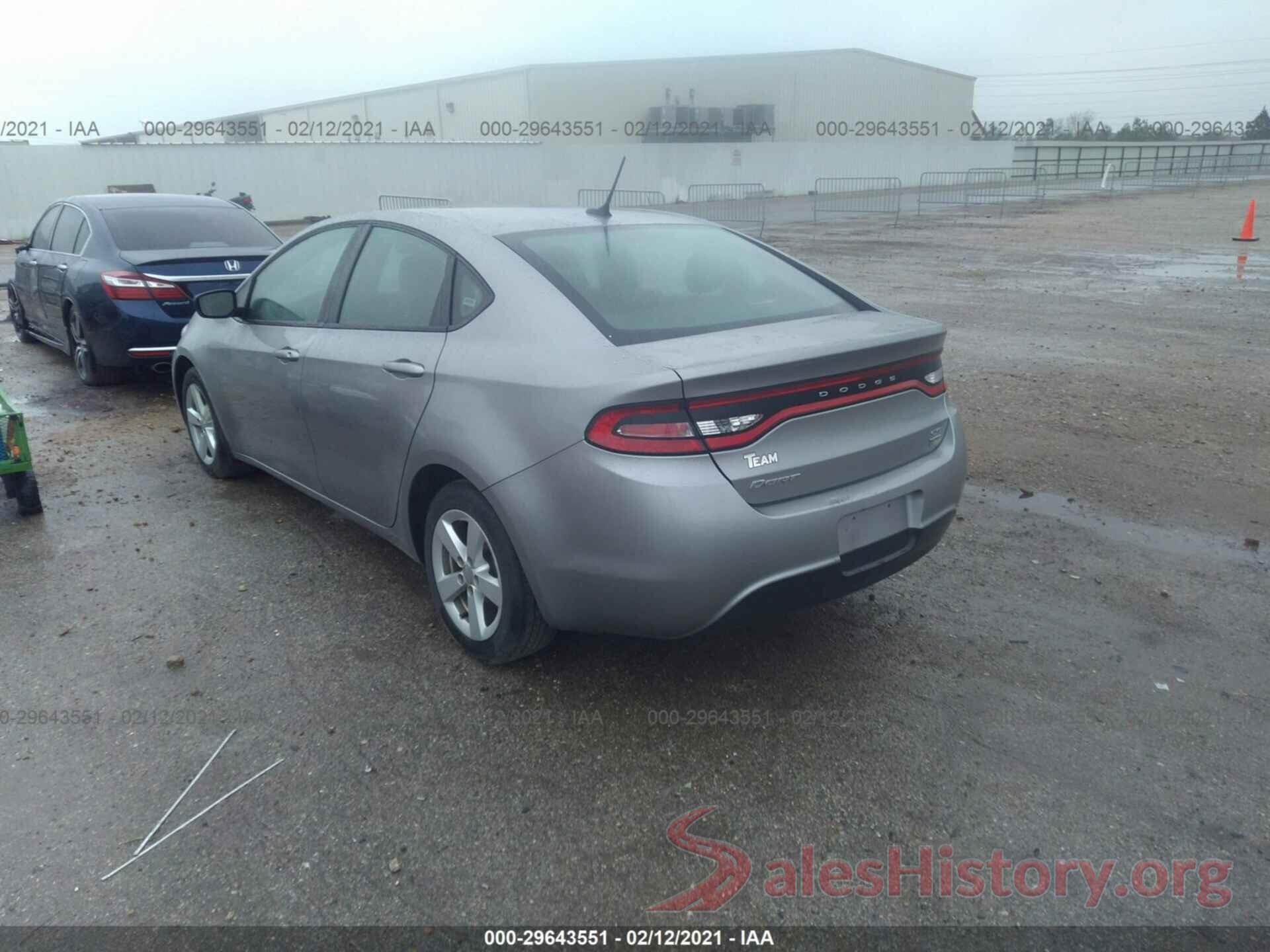 1C3CDFBA4GD652704 2016 DODGE DART