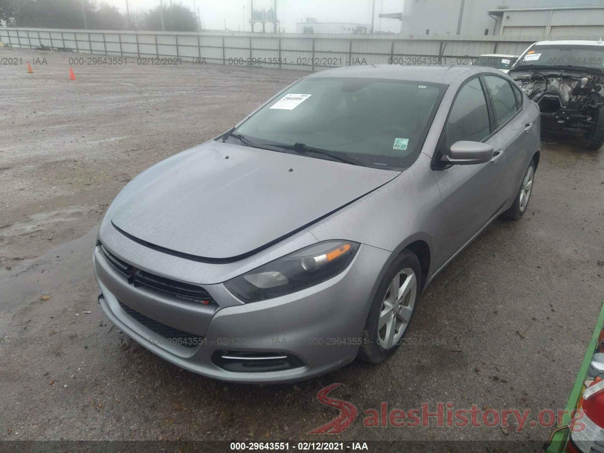 1C3CDFBA4GD652704 2016 DODGE DART