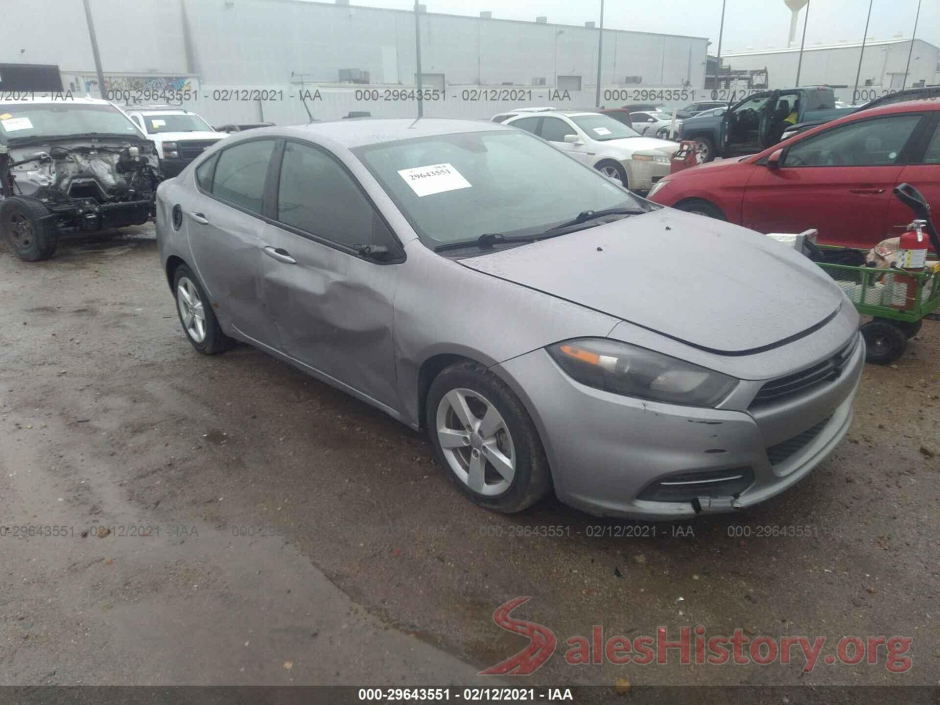 1C3CDFBA4GD652704 2016 DODGE DART