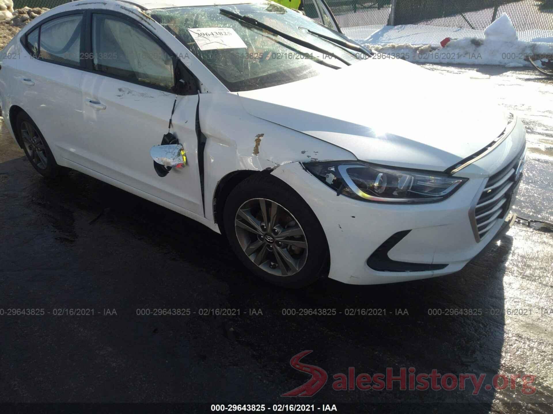 5NPD84LF3JH323917 2018 HYUNDAI ELANTRA