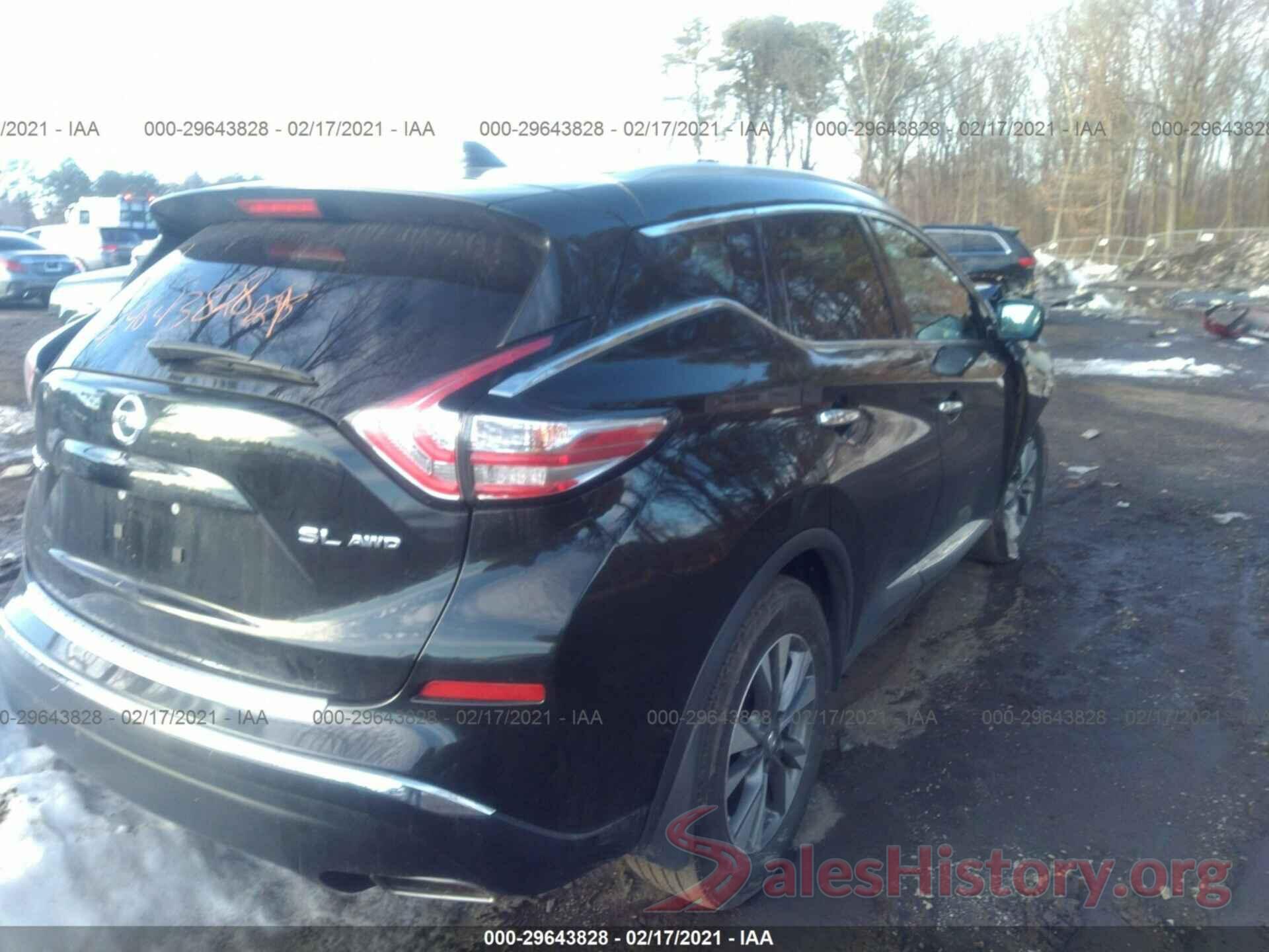 5N1AZ2MH0HN158788 2017 NISSAN MURANO