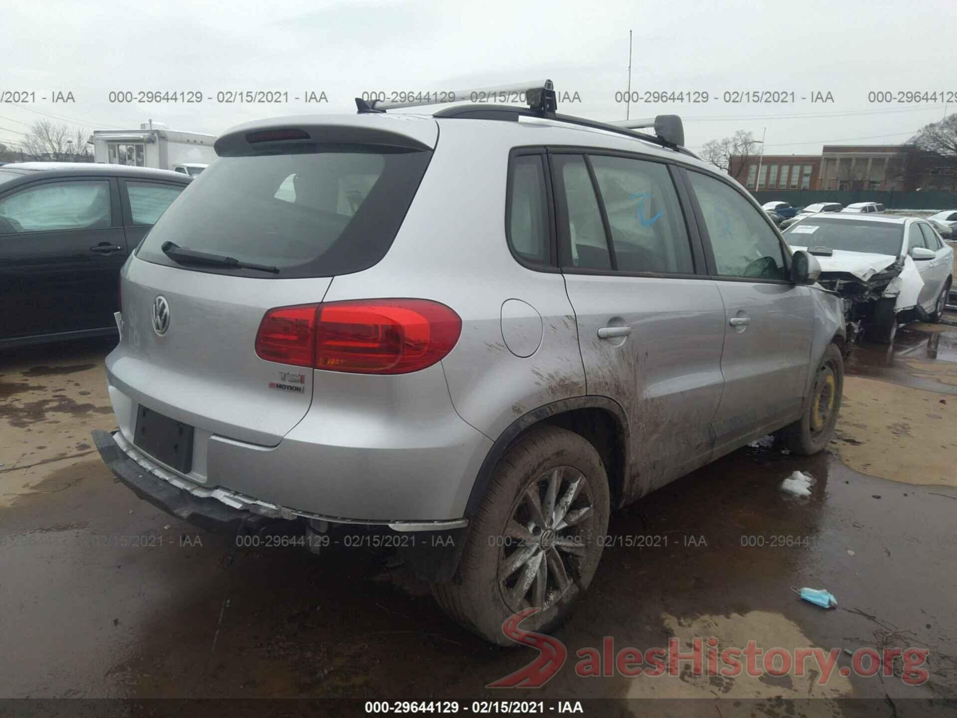 WVGBV7AX7HK054387 2017 VOLKSWAGEN TIGUAN