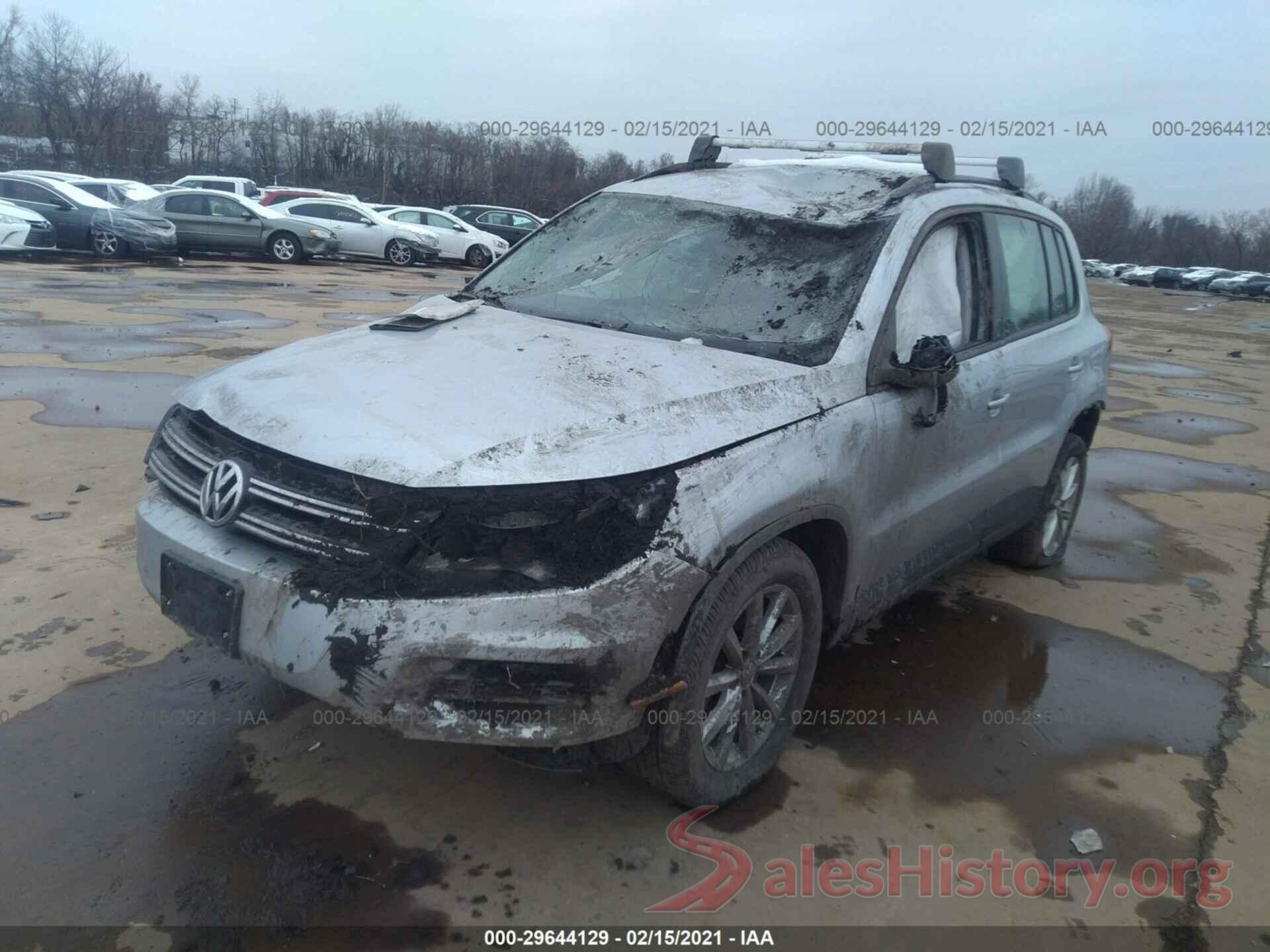 WVGBV7AX7HK054387 2017 VOLKSWAGEN TIGUAN