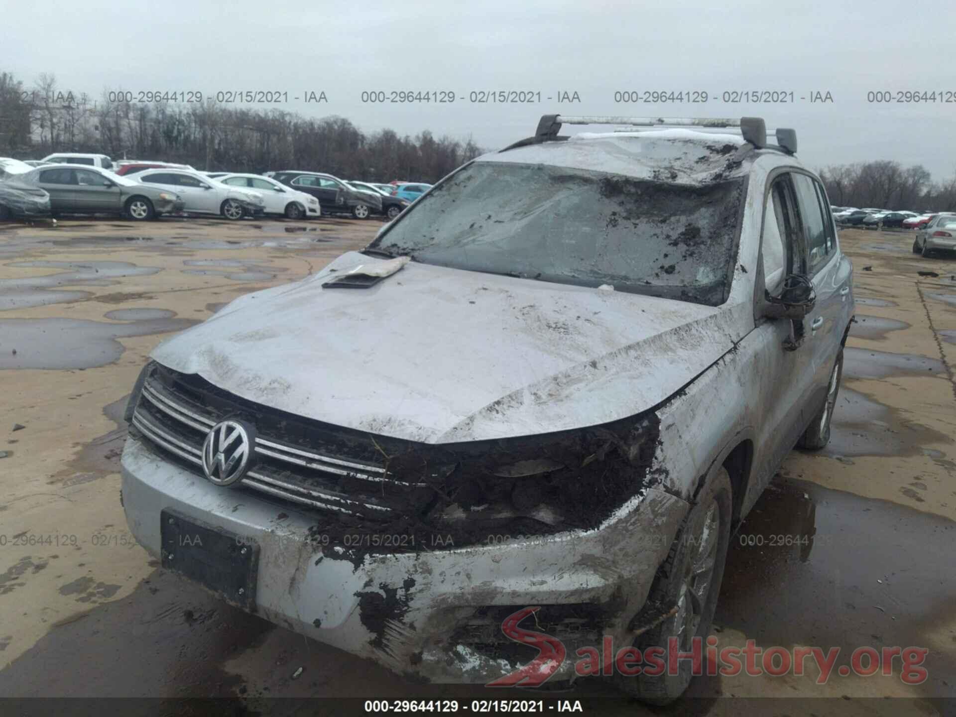 WVGBV7AX7HK054387 2017 VOLKSWAGEN TIGUAN