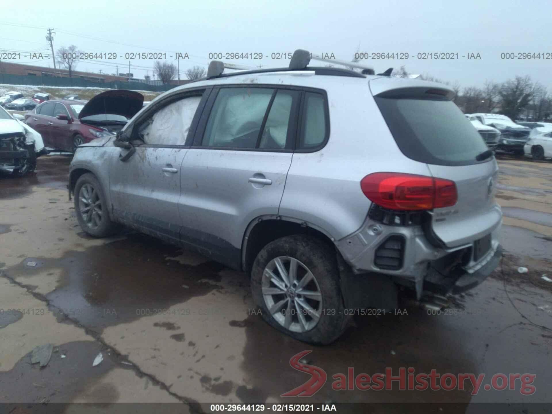 WVGBV7AX7HK054387 2017 VOLKSWAGEN TIGUAN