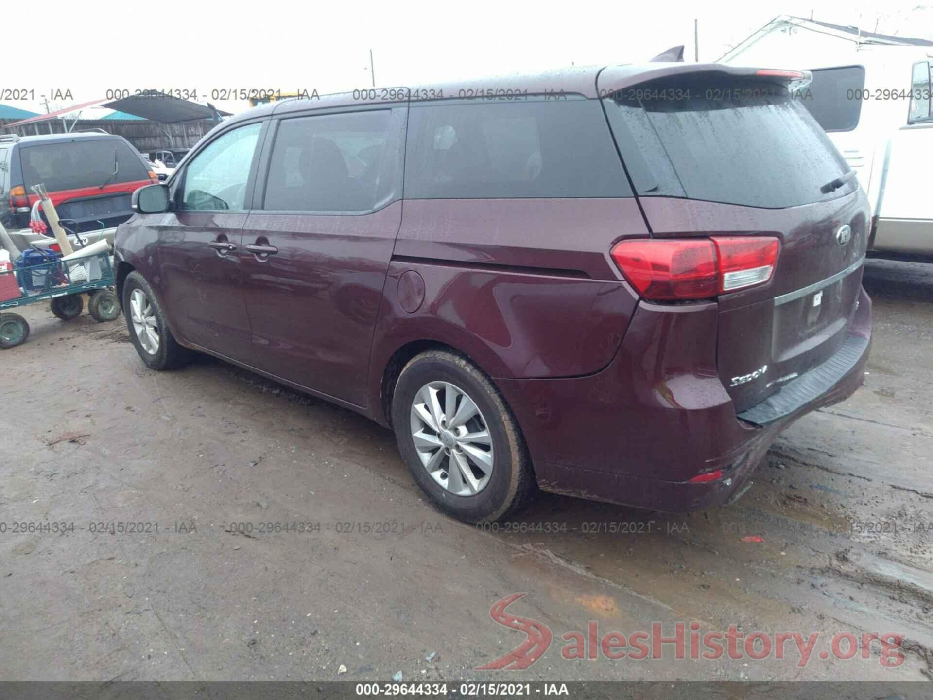 KNDMB5C16H6234181 2017 KIA SEDONA