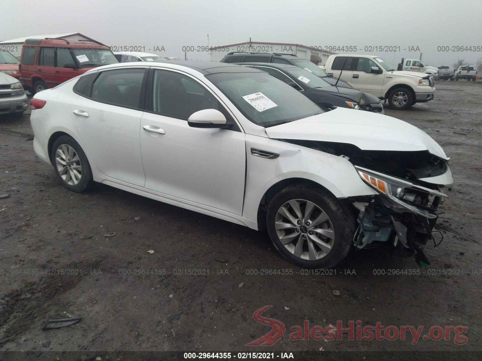 5XXGU4L38GG098851 2016 KIA OPTIMA