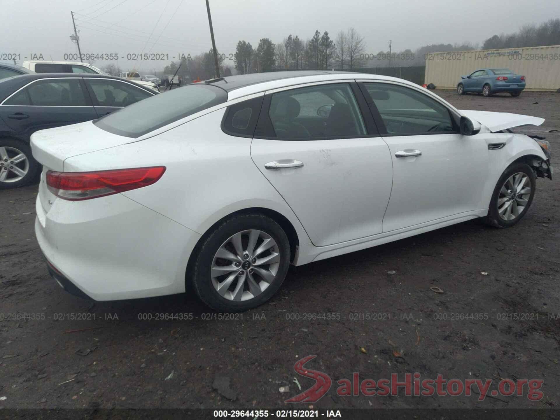 5XXGU4L38GG098851 2016 KIA OPTIMA