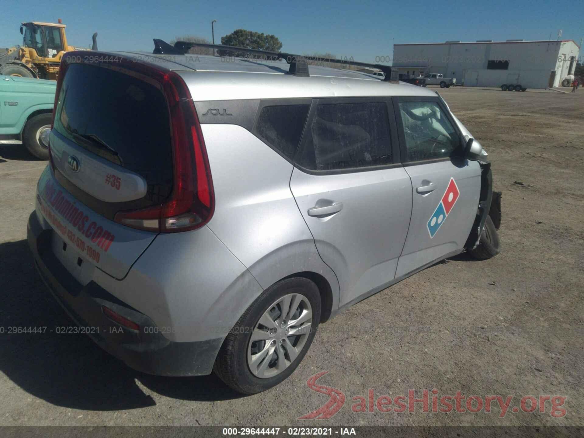 KNDJ23AUXL7068920 2020 KIA SOUL