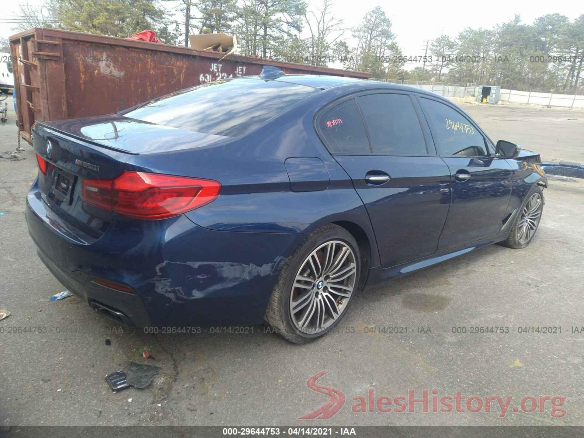 WBAJB9C59JB035410 2018 BMW 5 SERIES