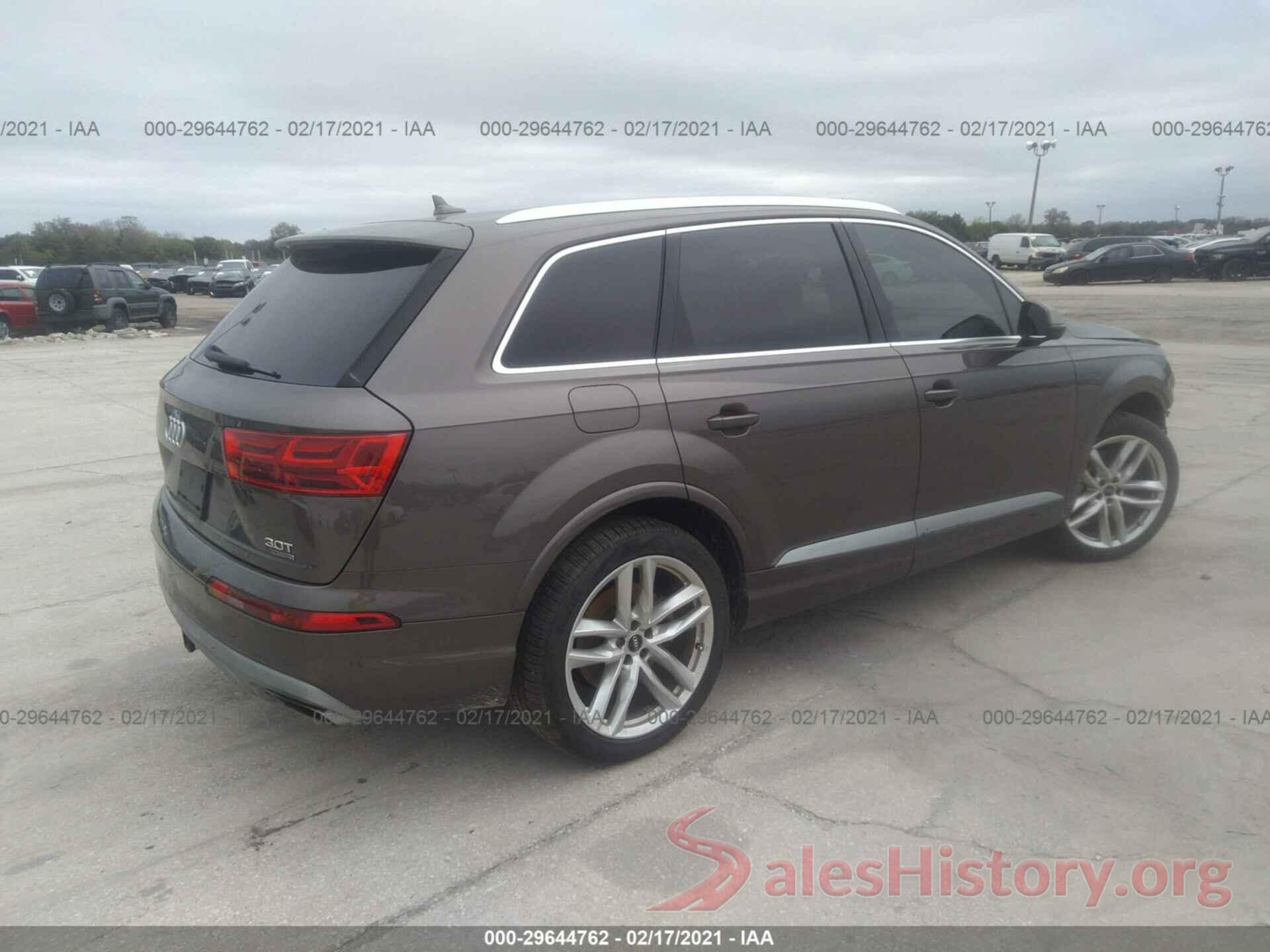 WA1VAAF78HD024011 2017 AUDI Q7