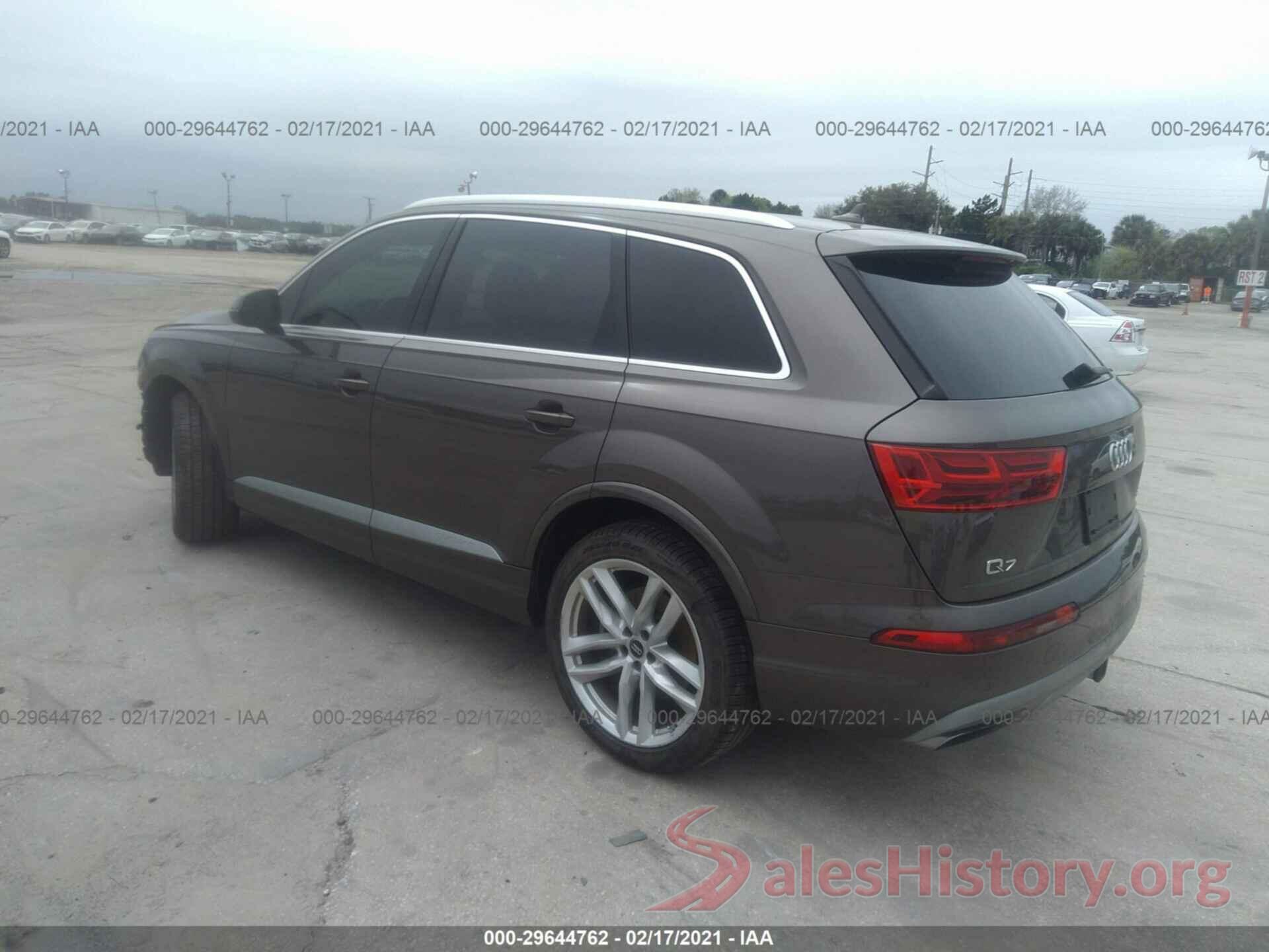 WA1VAAF78HD024011 2017 AUDI Q7