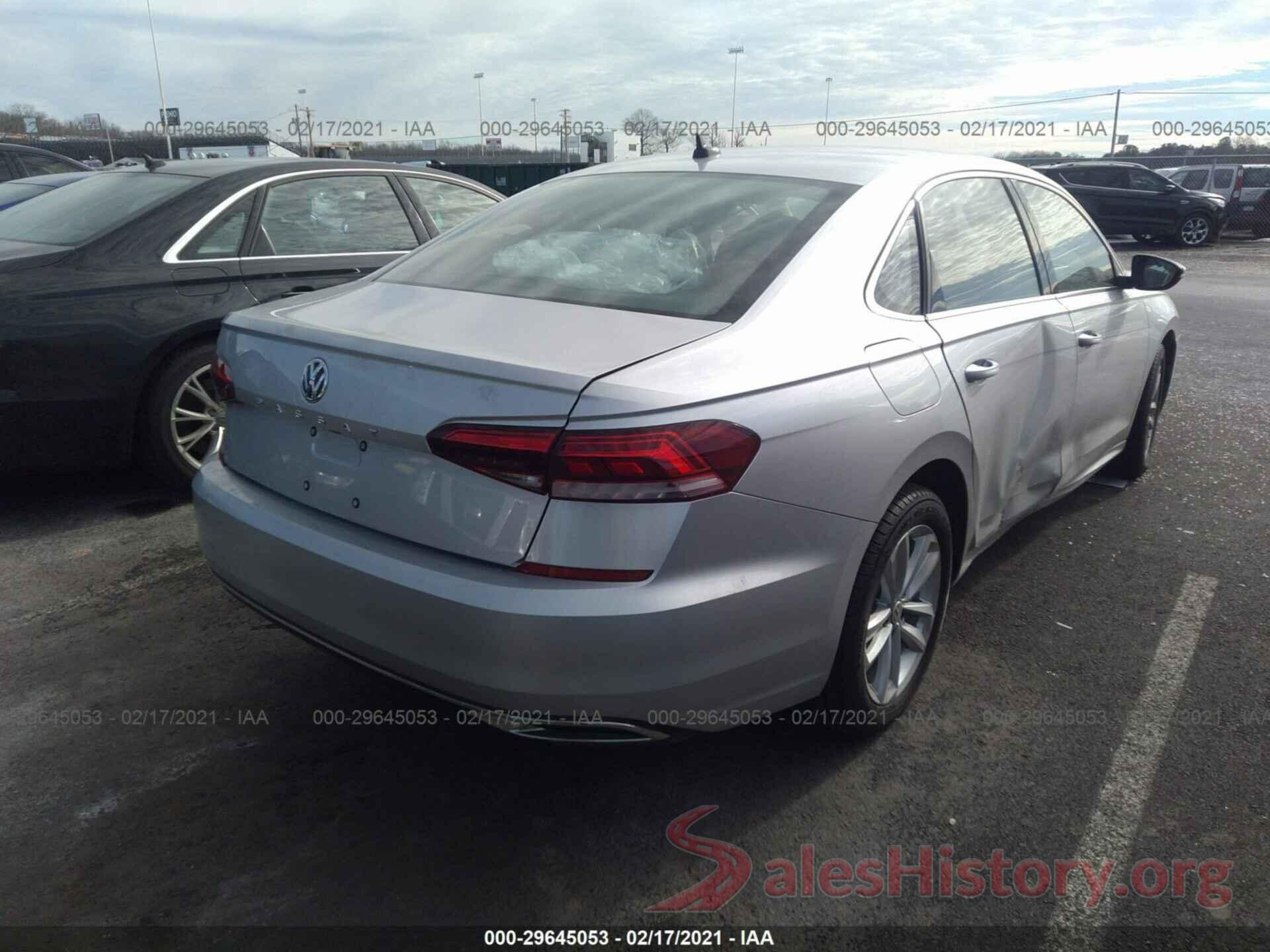 1VWSA7A37LC026215 2020 VOLKSWAGEN PASSAT